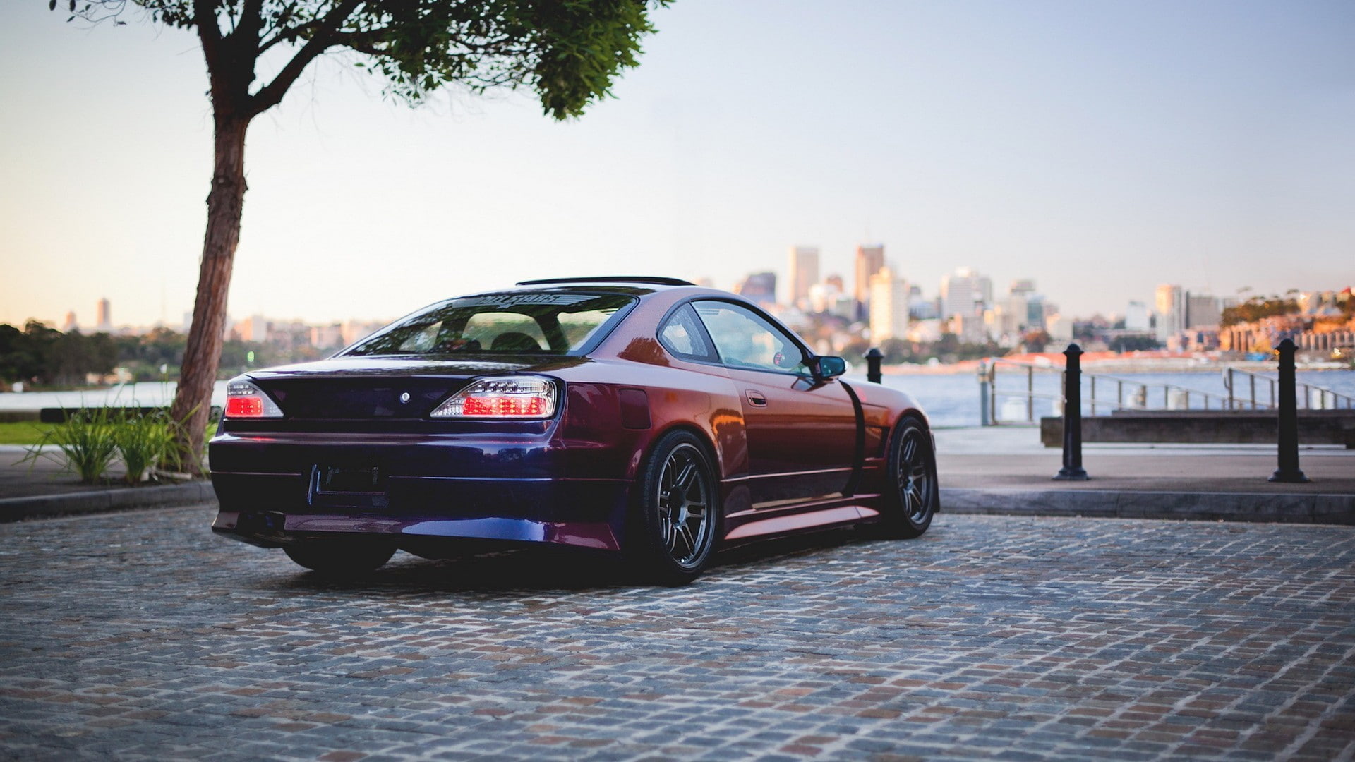 S15, Nissan, Silvia, 1080P, cityscape, HD Wallpaper