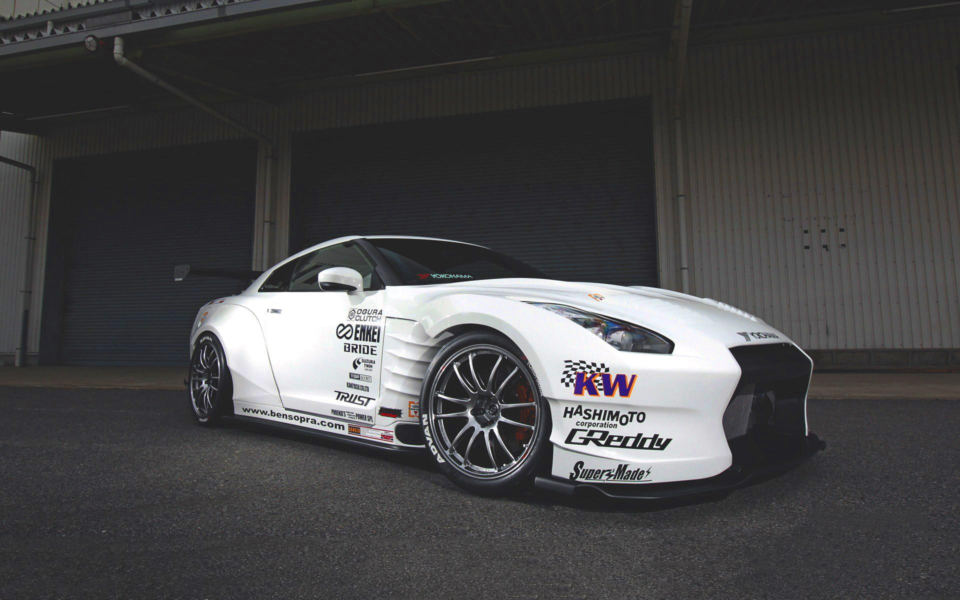 gtr, 1080P, racecar, nissan, HD Wallpaper