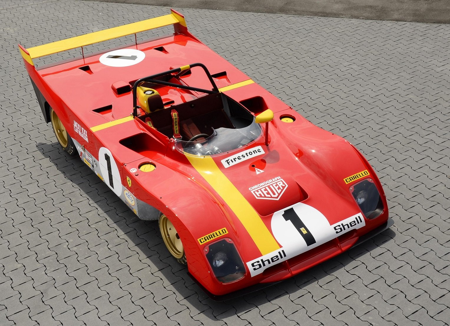 1972, 720P, racecars, cars, 312p, ferrari, HD Wallpaper