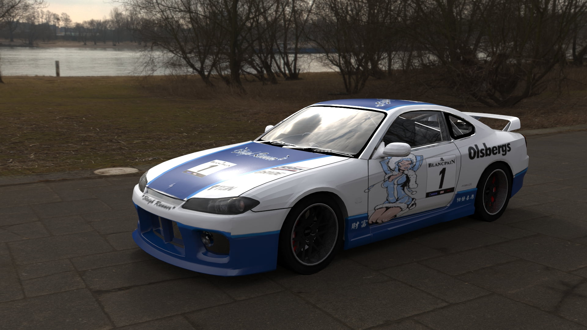 1080P, Japanese cars, white cars, Nissan Silvia Spec-R, JDM, Nissan Silvia S15, HD Wallpaper
