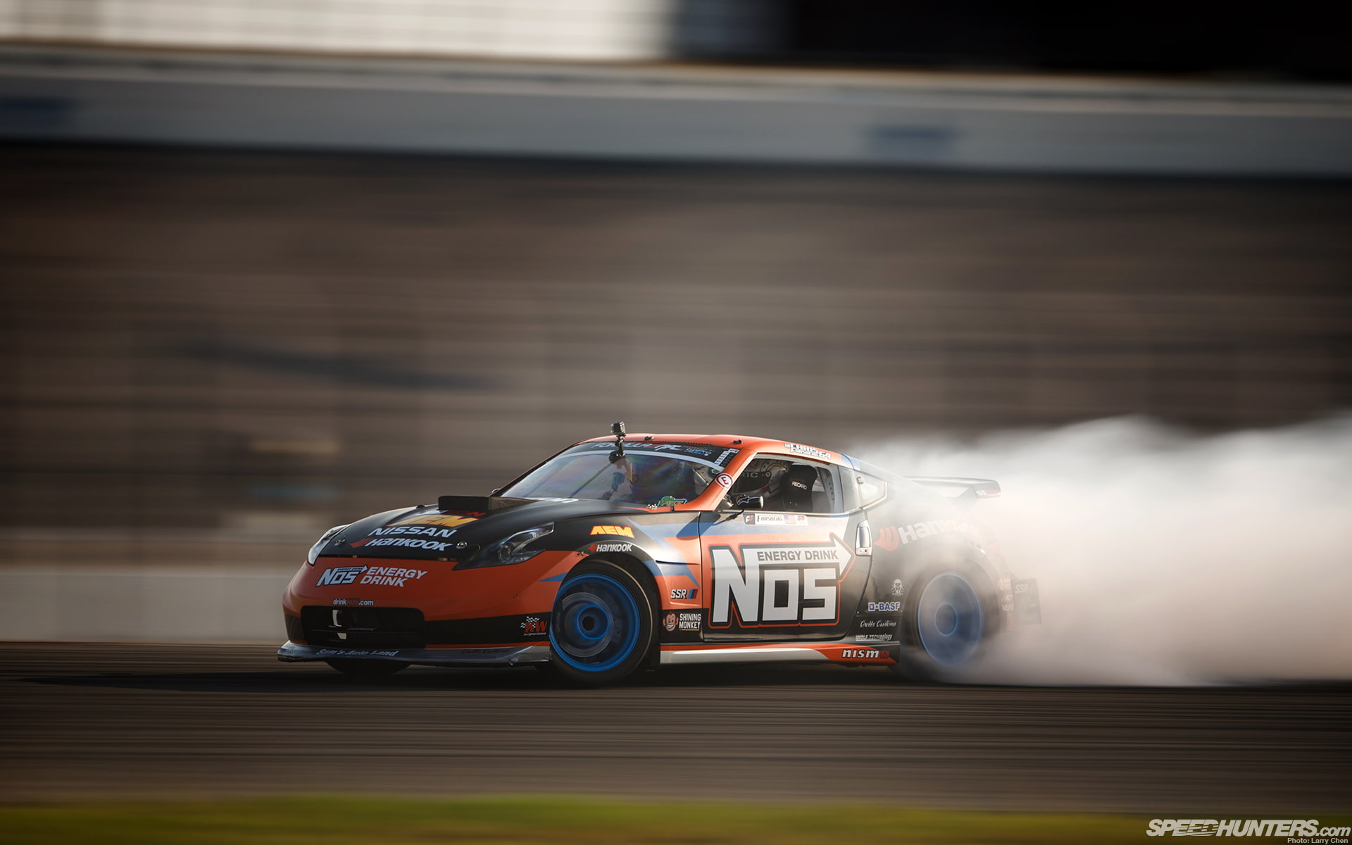 cars, 1080P, z, smoke, nissan, hd, drift, 370z, HD Wallpaper