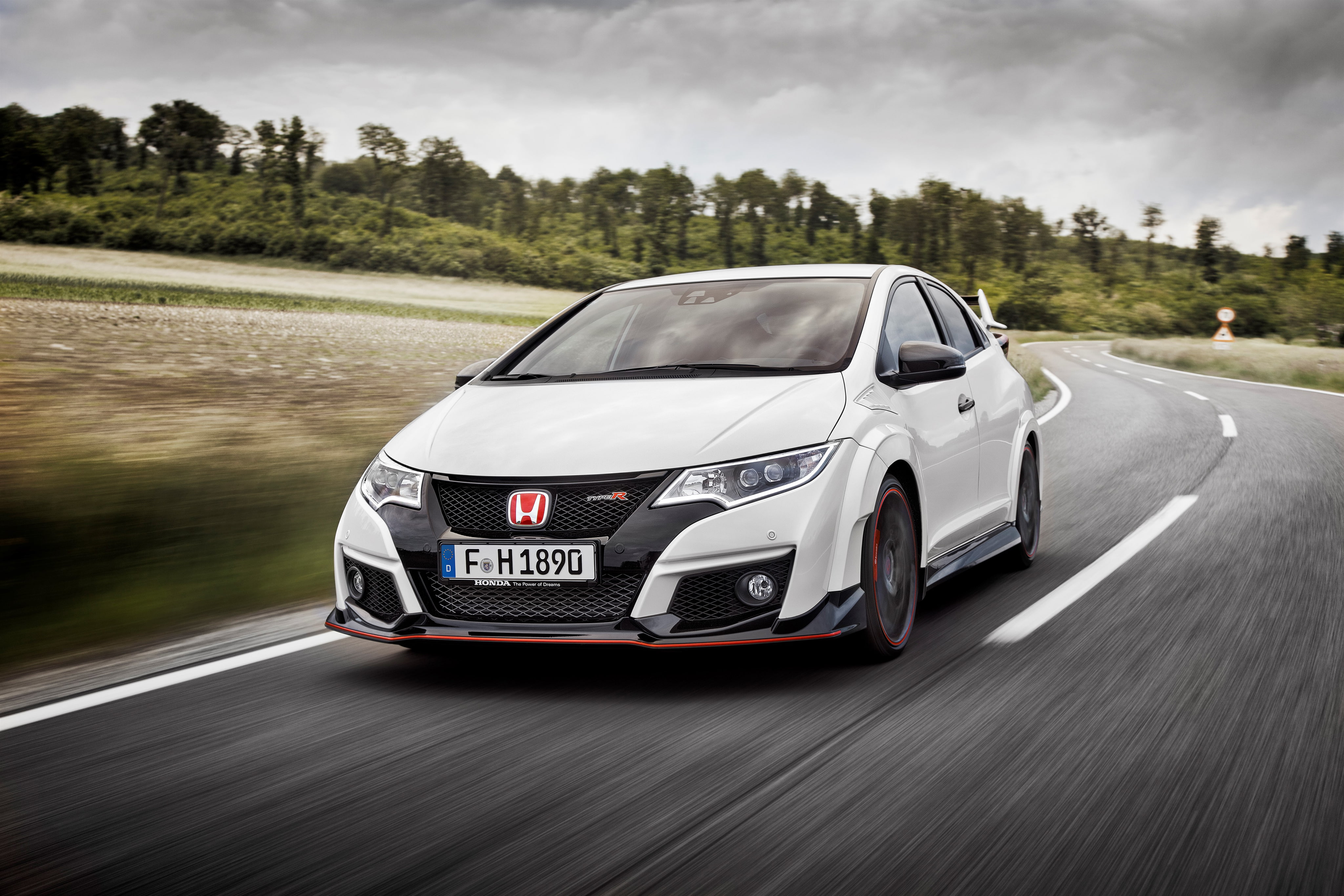 Type R, Honda, civici, Civic, 4K, 2015, HD Wallpaper