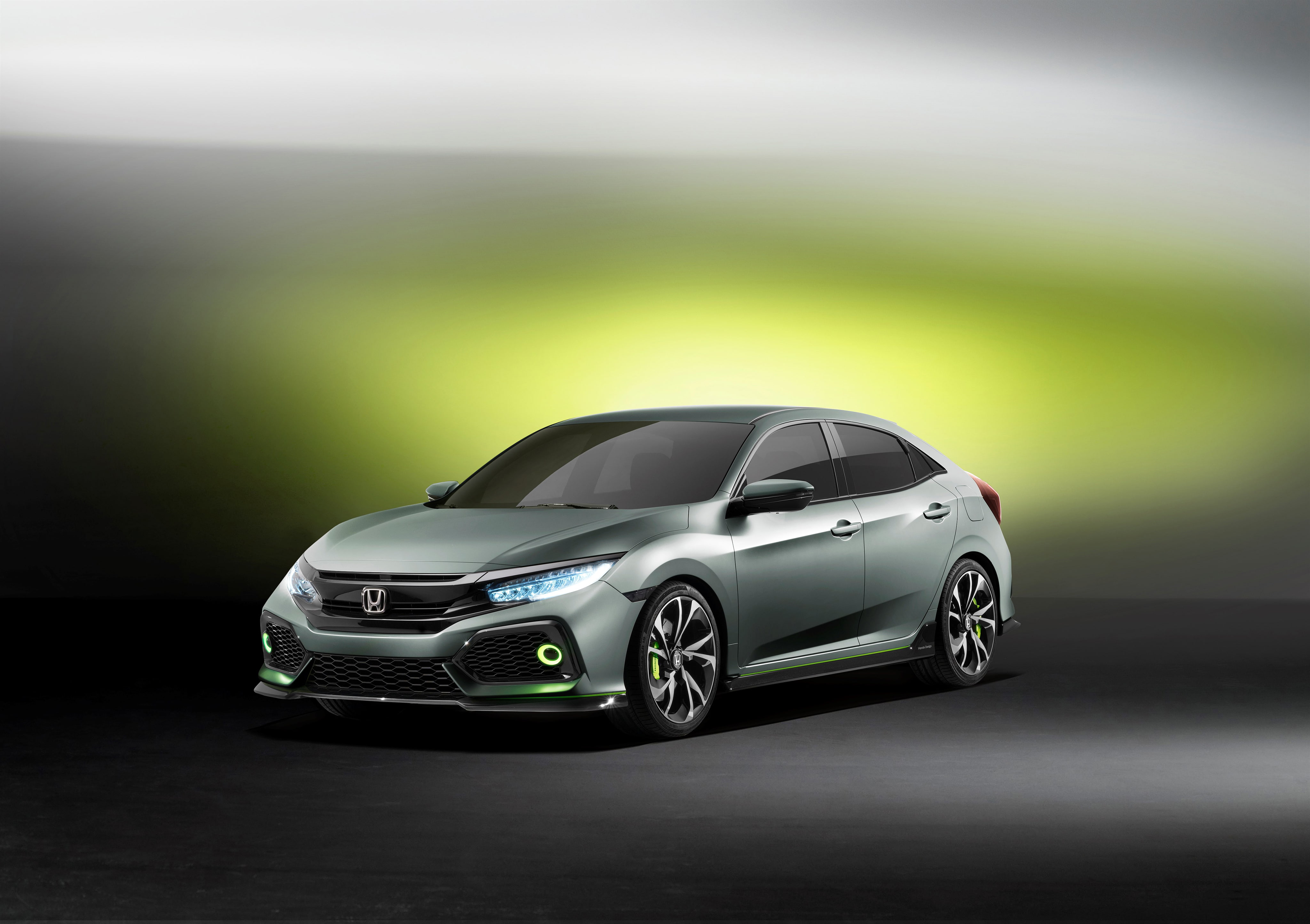 Civic, Concept, Honda, civici, the concept, 4K, HD Wallpaper