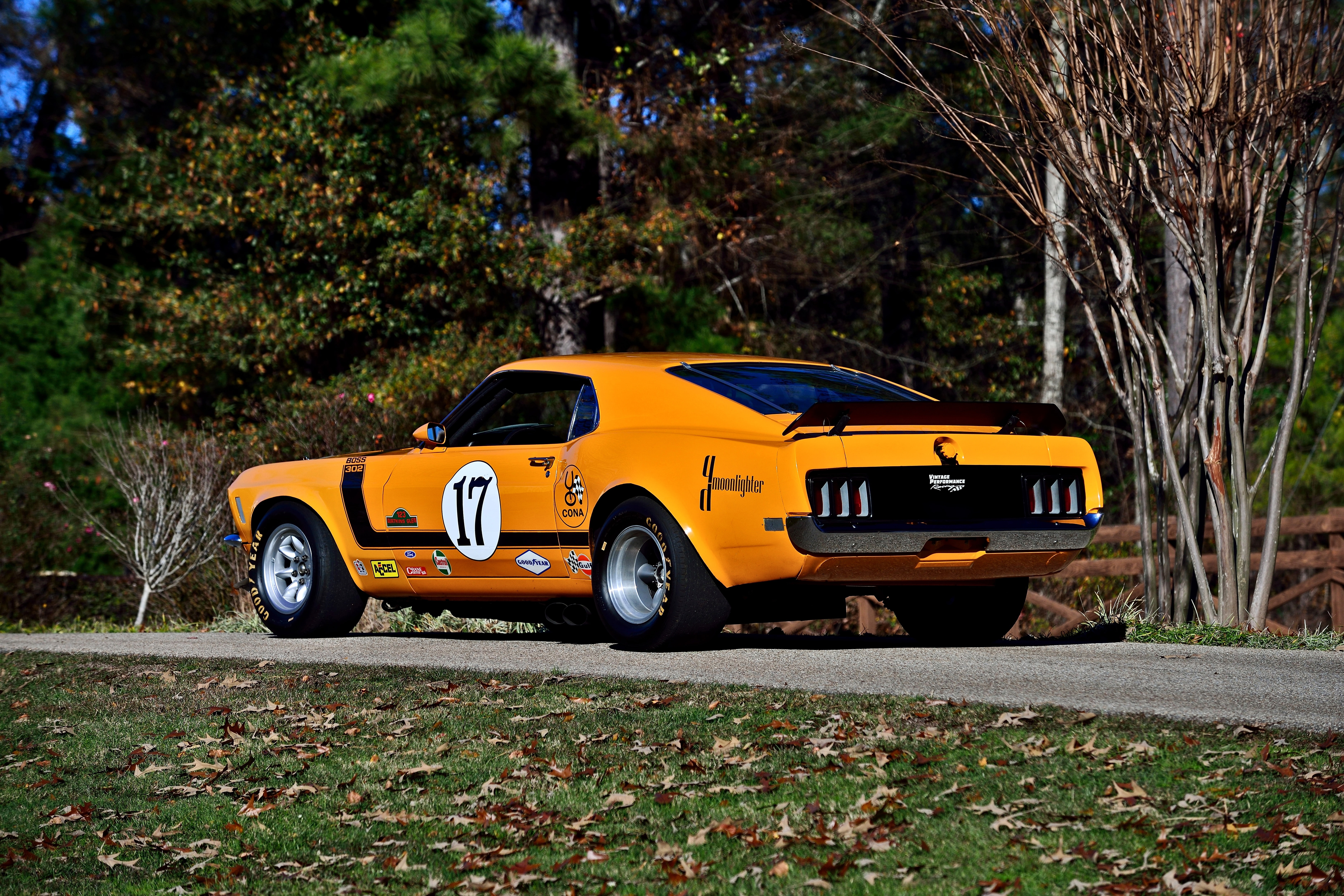 ford, kar, boss, 302, old, 5K, usa, racer, kraft, mustang, -03, classic, trans, 1970, HD Wallpaper