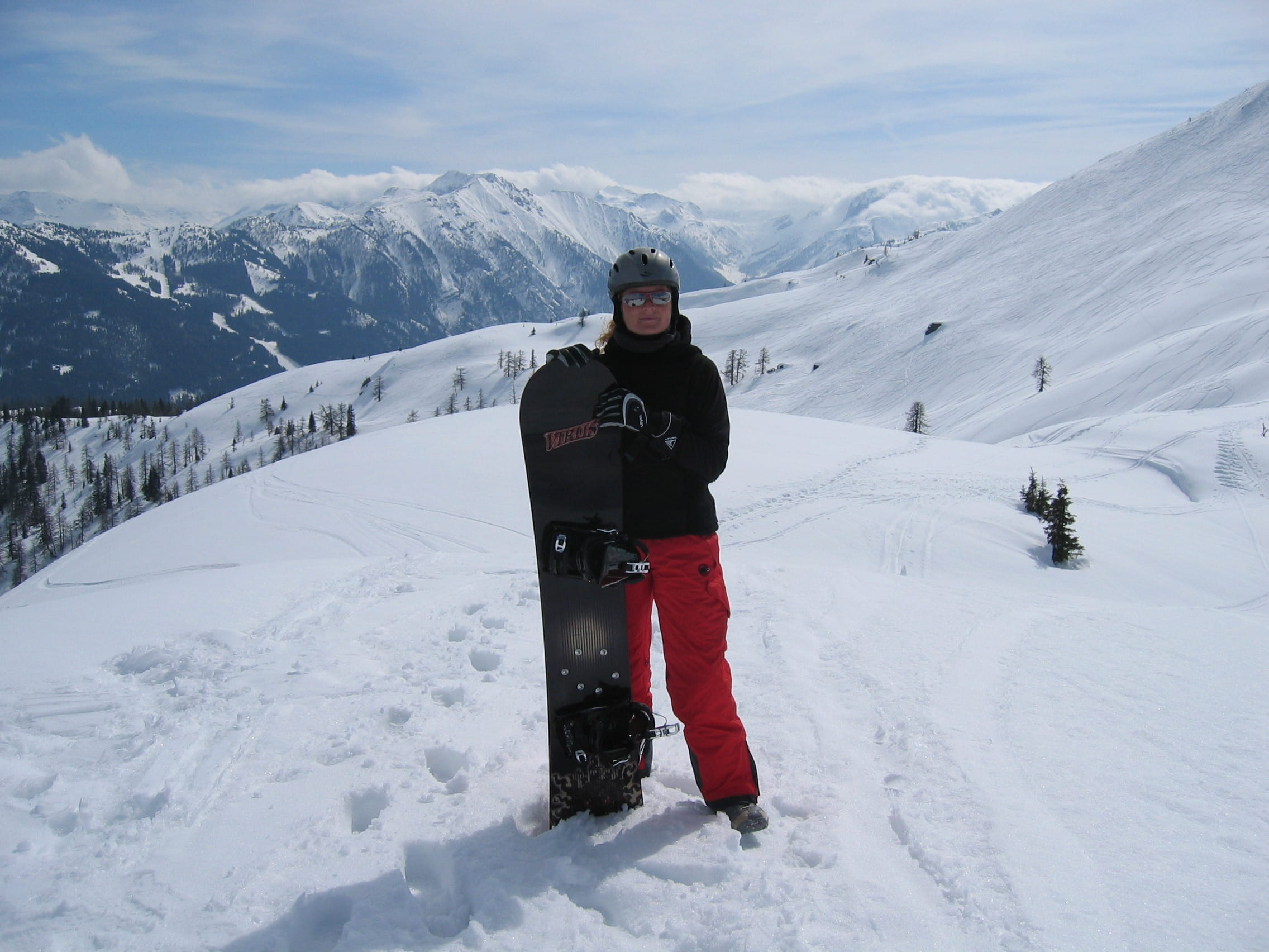 sport, extreme weather, 1080P, alpine, outdoors, sportwelt amadé, people, leisure activity, day, semolina kar corner, one man only, full length, snowboarders, HD Wallpaper