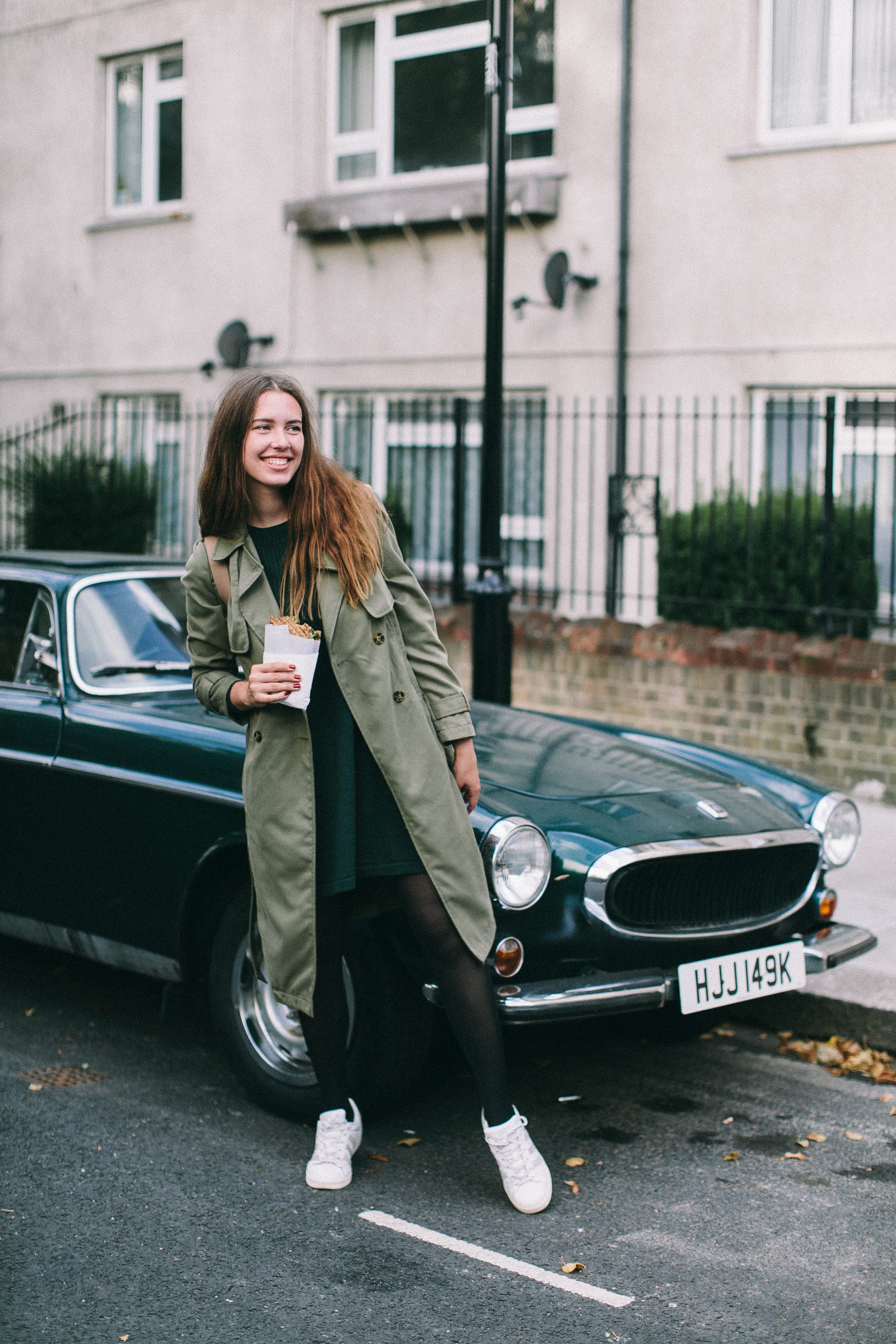 building exterior, outdoors, coupe, young women, road, parked, hairstyle, real people, wear, motor vehicle, front view, smiling, beside, automotive, vehicle, Phone HD Wallpaper