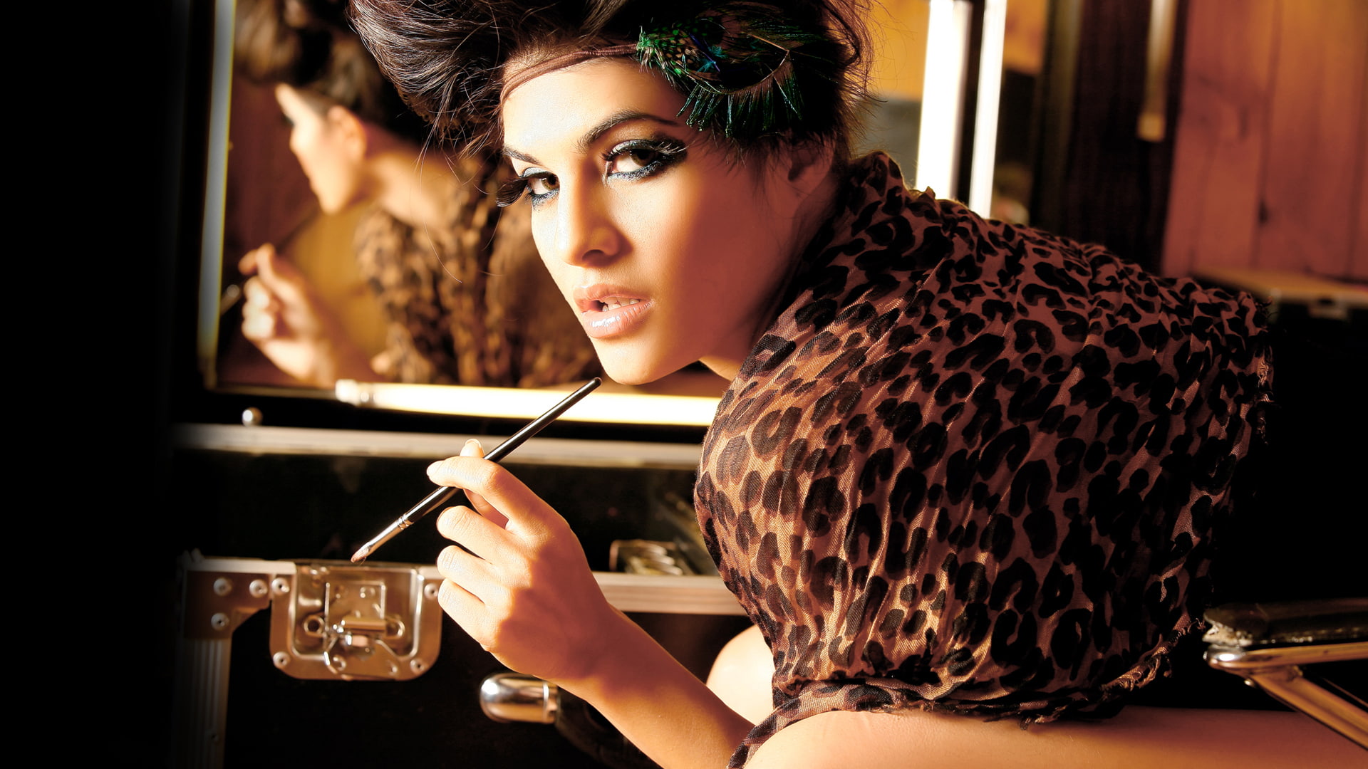 photoshoot, glamorous, 1080P, jacqueline, look, fernandez, HD Wallpaper