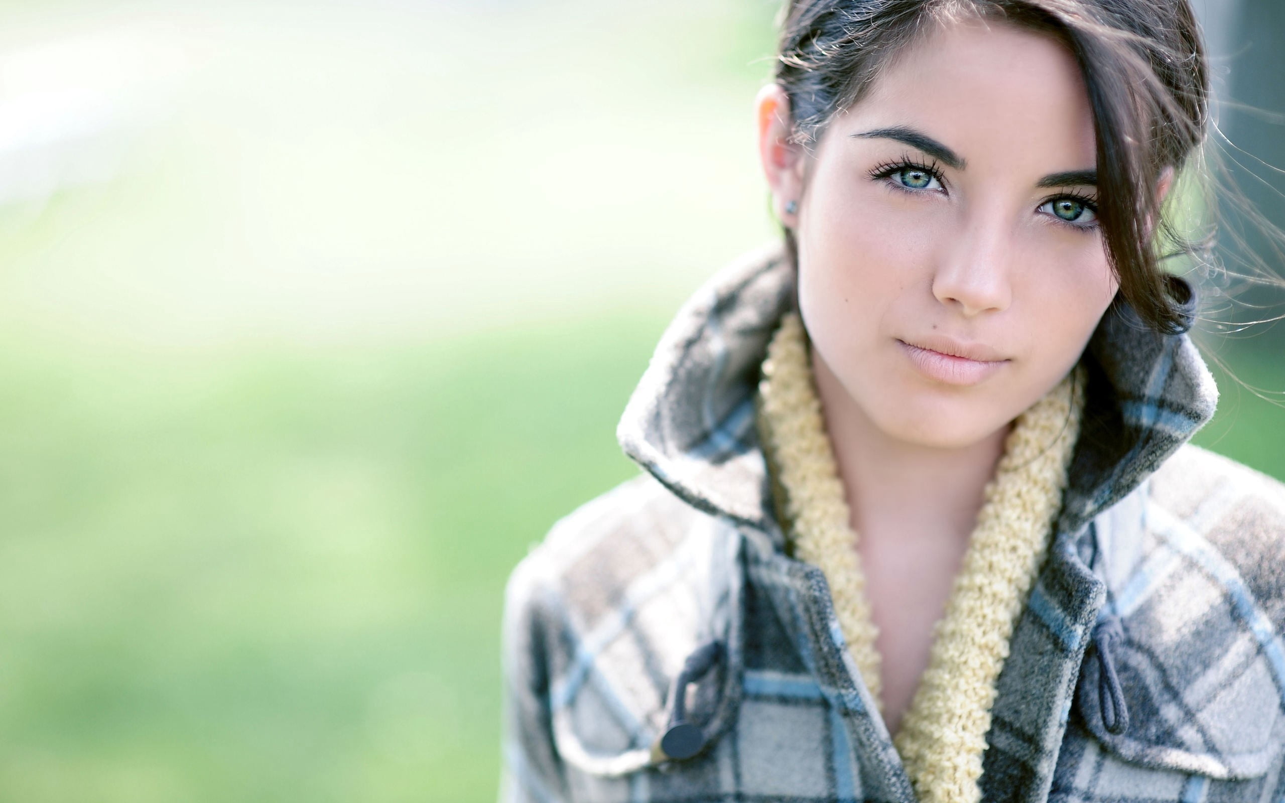beautiful, glamor, focus On Foreground, lifestyles, fashion Model, portrait, adults Only, shirt, gray, black, headshot, beautiful woman, young Adult, summer, HD Wallpaper