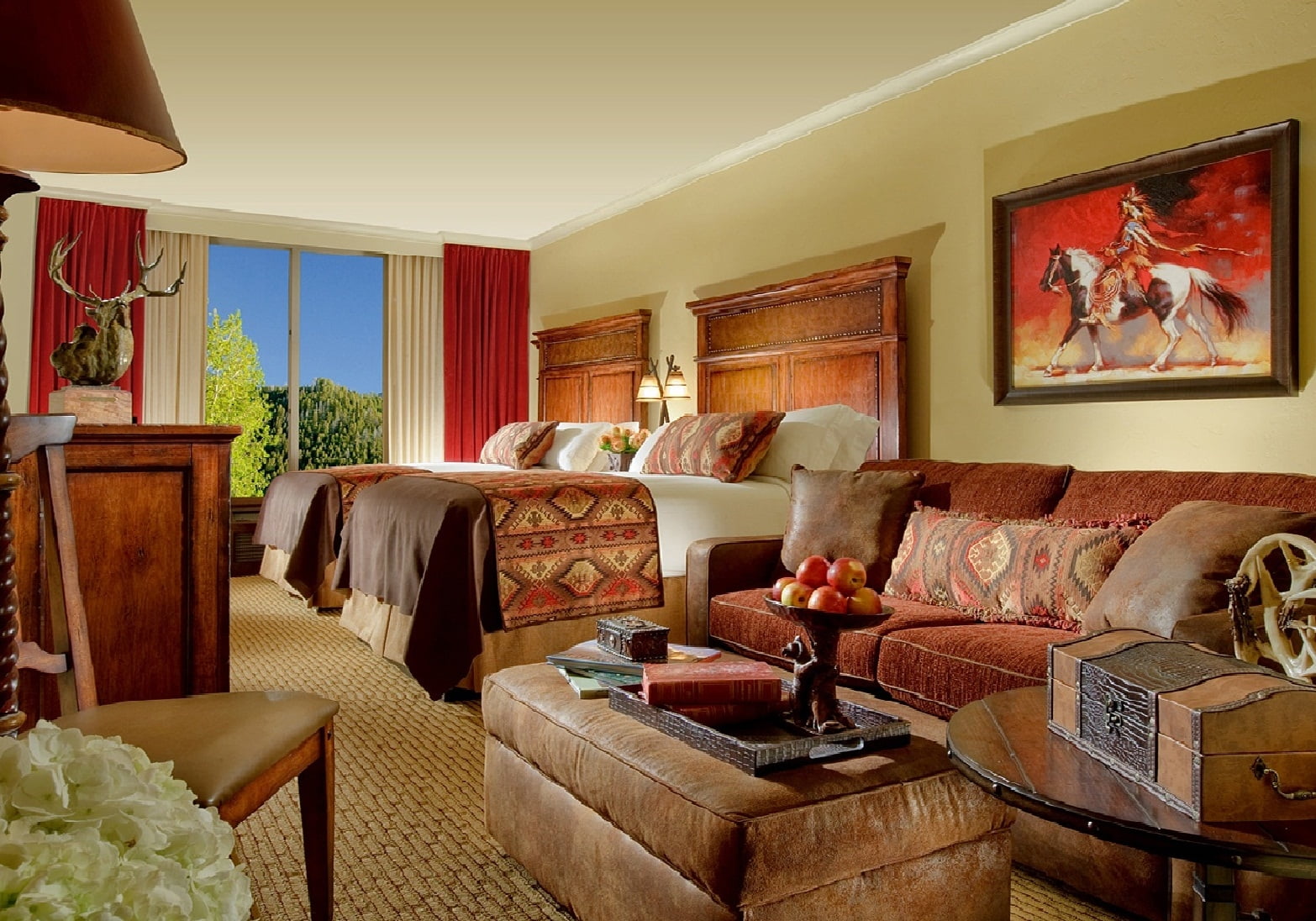 television Set, sofa, 720P, bed, interior design, lifestyles, white, residential District, design, table, coffee table, seat, armchair, hotel, comforters, HD Wallpaper