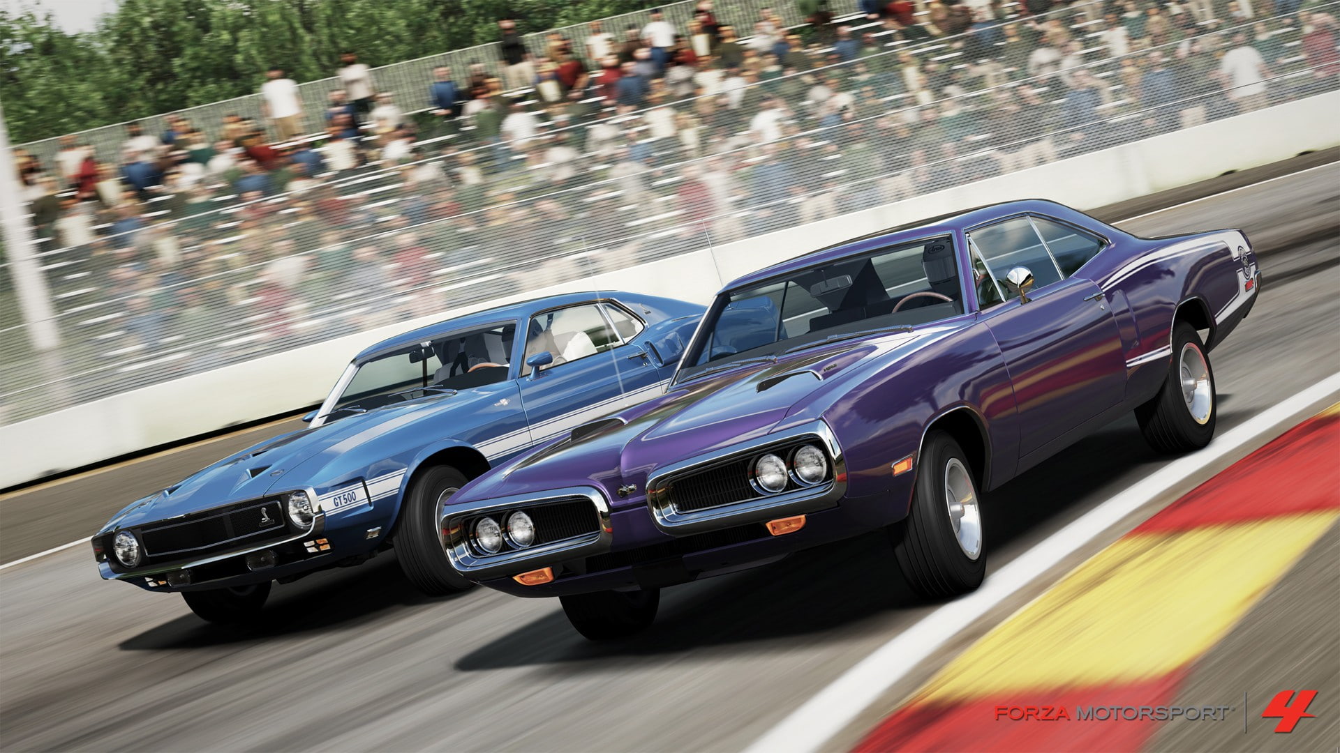 motion, transportation, 1080P, street, day, land vehicle, Forza Motorsport, road, sports race, speed, in a row, video games, wealth, mode of transportation, HD Wallpaper