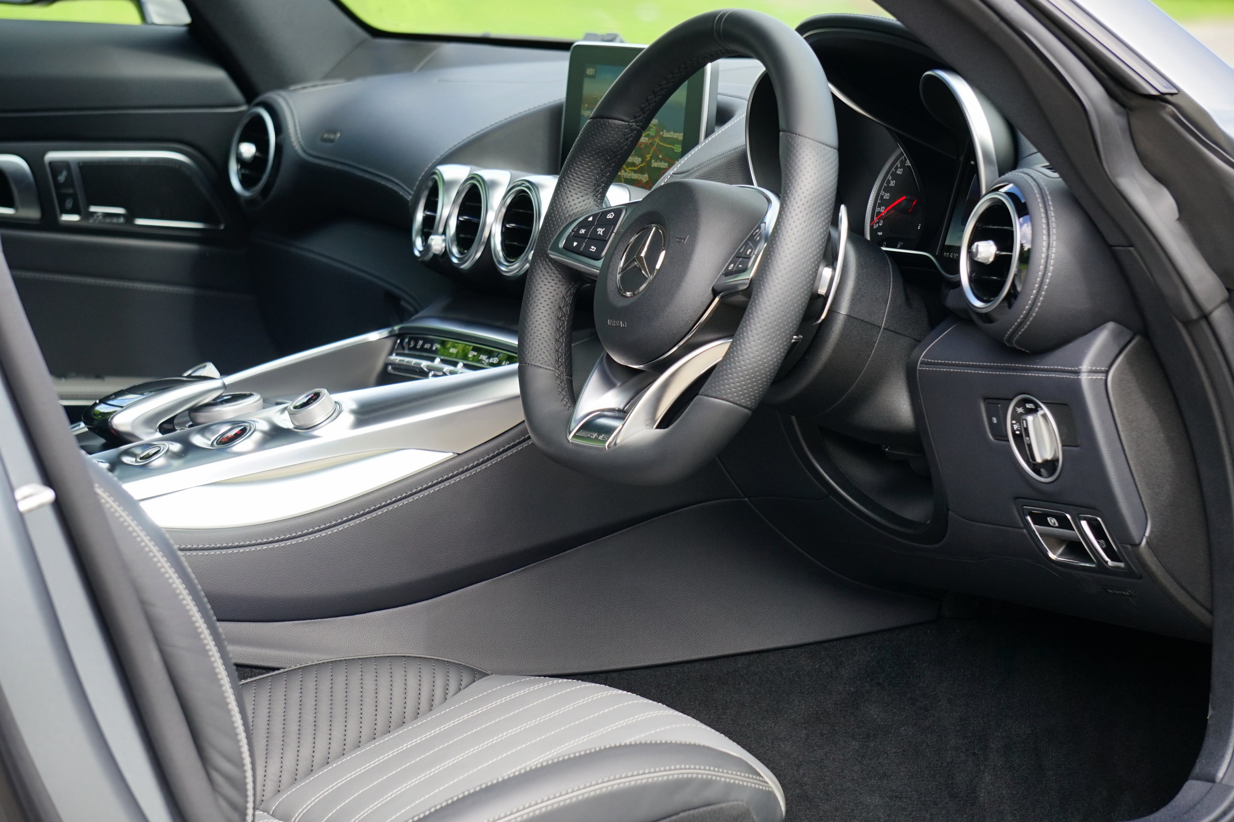car, vehicle part, power, car interior, indoors, stunning, gearshift, symbol, mercedes-benz, transport, automobile, limited, mode of transportation, benz, HD Wallpaper