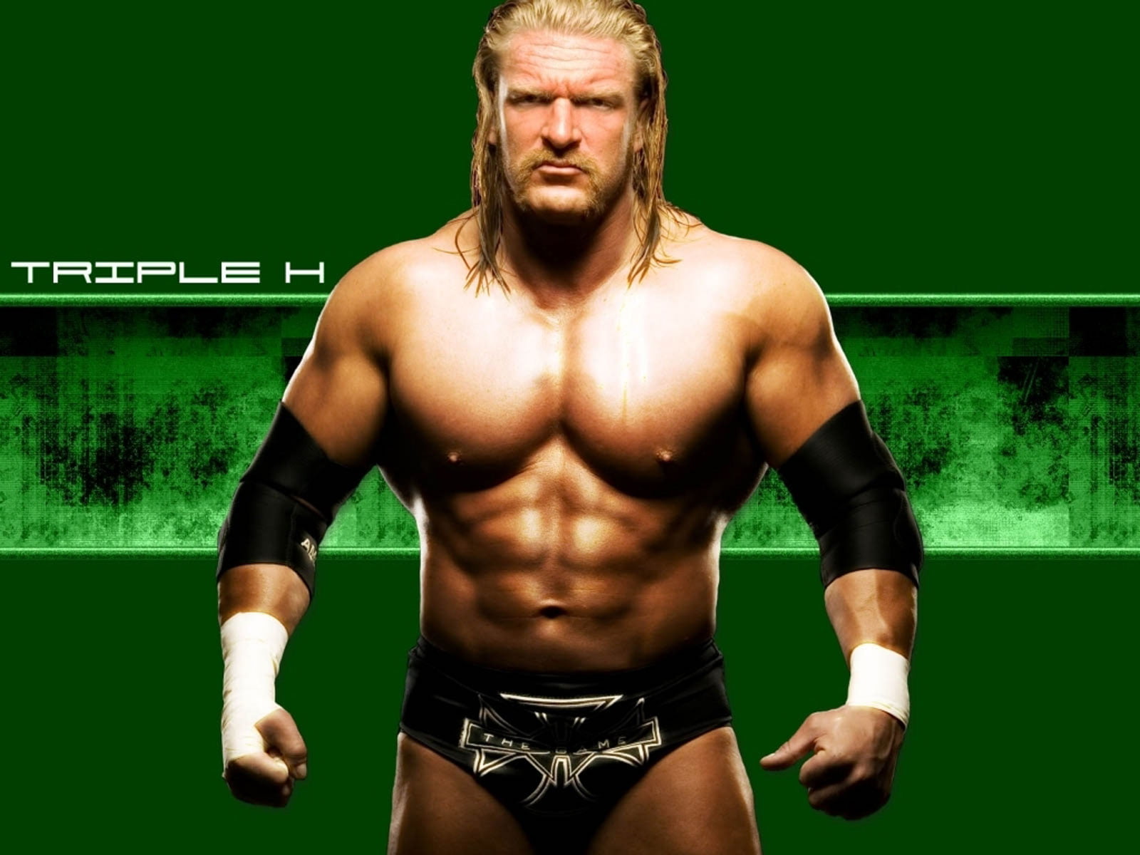 portrait, shirtless, heavyweight championship, 720P, young adult, looking at camera, muscular build, h, men, super saiyan, digital, wwe champion, one person, HD Wallpaper