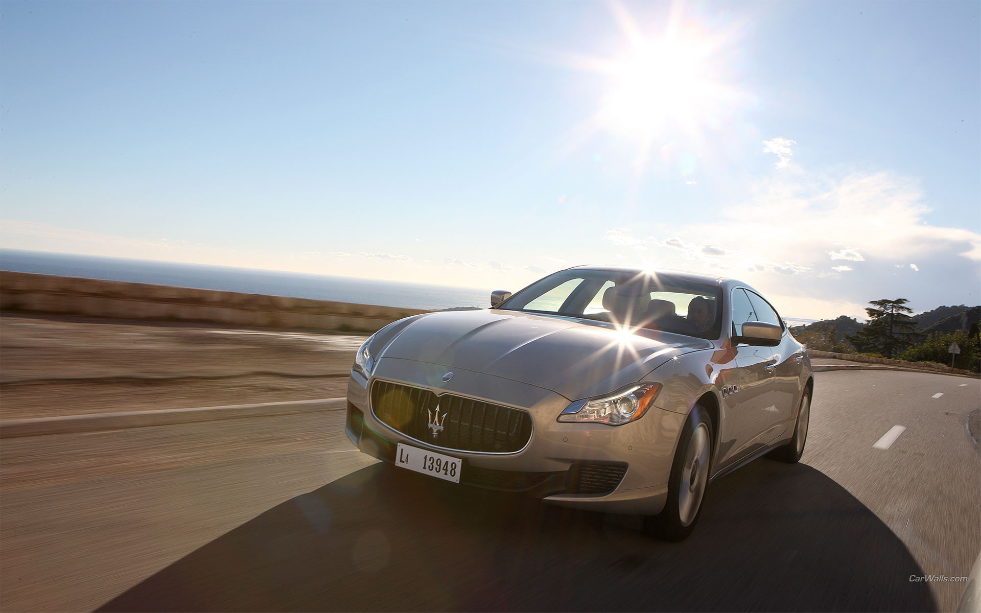 cars, hd, maserati, 1080P, quattroporte, HD Wallpaper