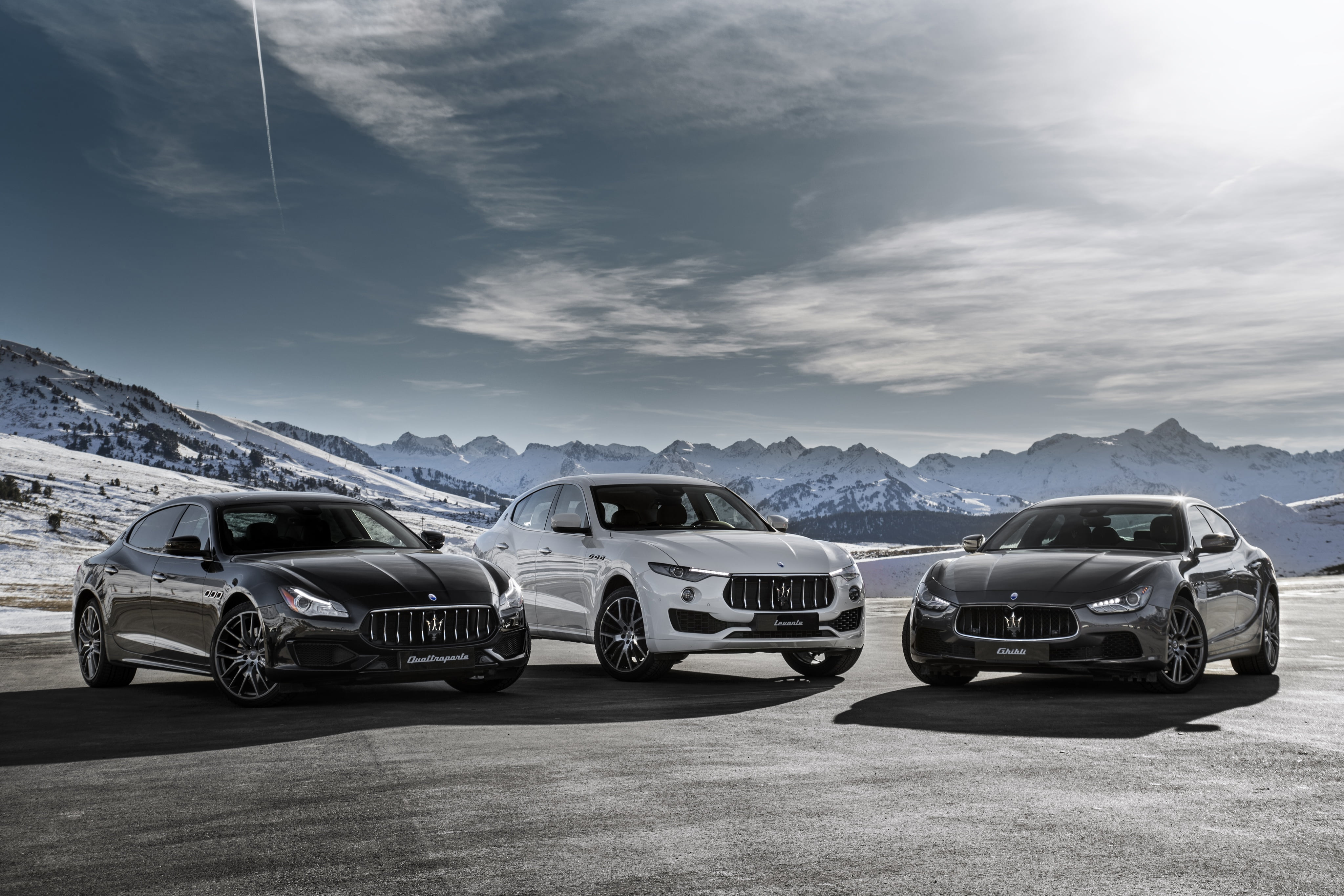 Quattroporte, Maserati, 4K, GranTurismo, Levante, HD Wallpaper