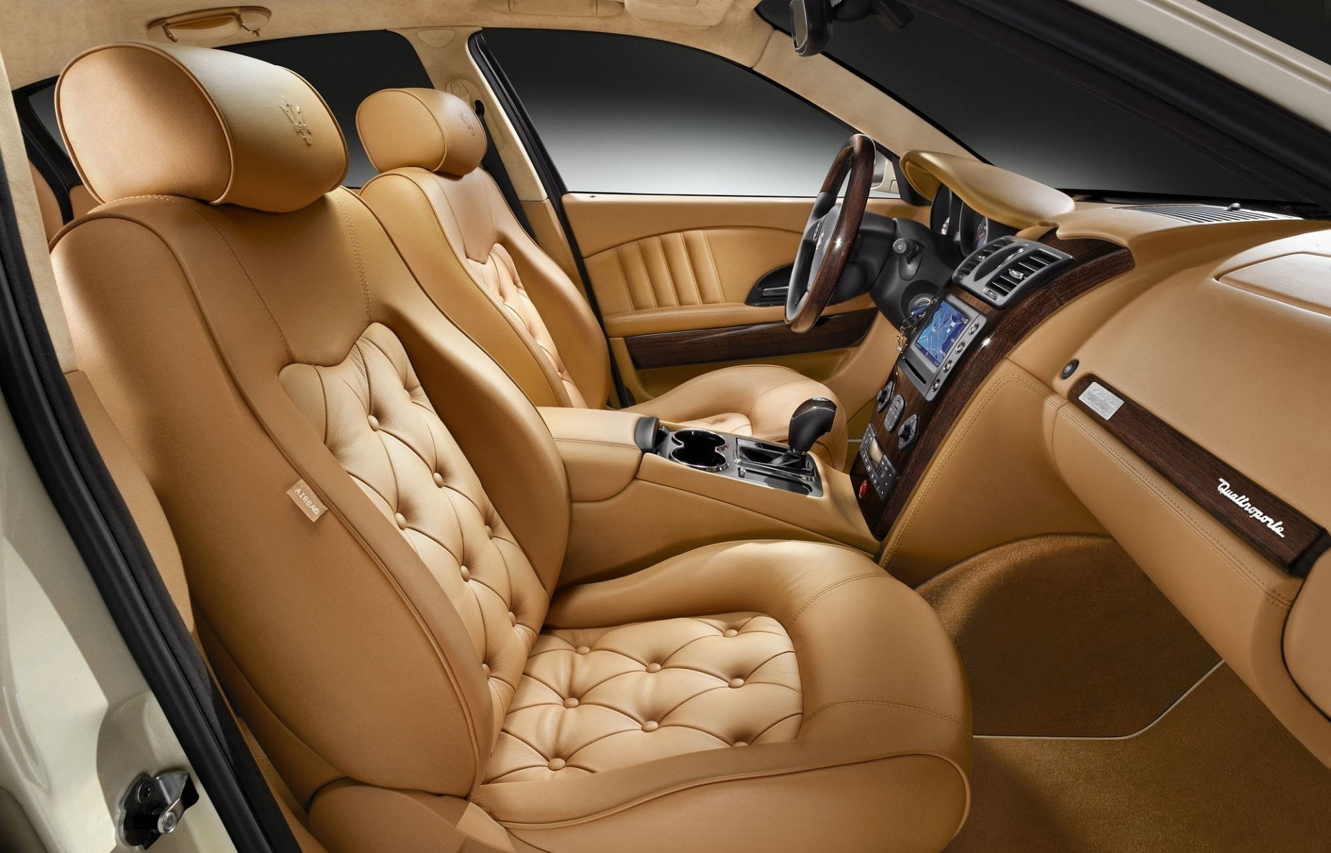 Luxury, Interior, Maserati, Maserati Quattroporte, Dashboard, Car, 1080P, HD Wallpaper