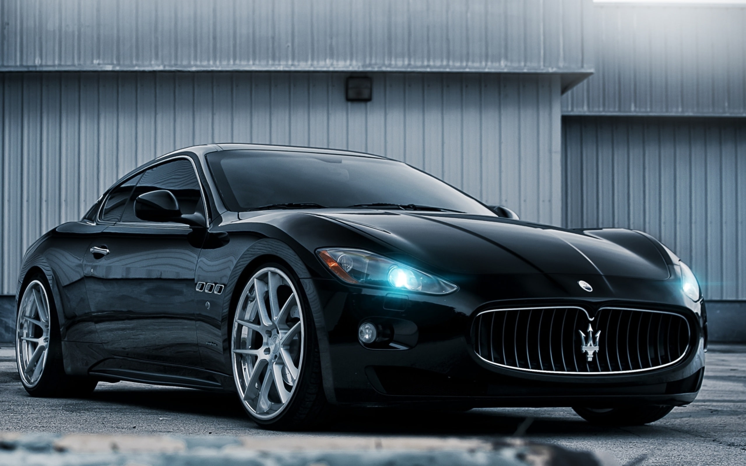 alfieri, maserati, black, granturismo, 2K, hd, HD Wallpaper
