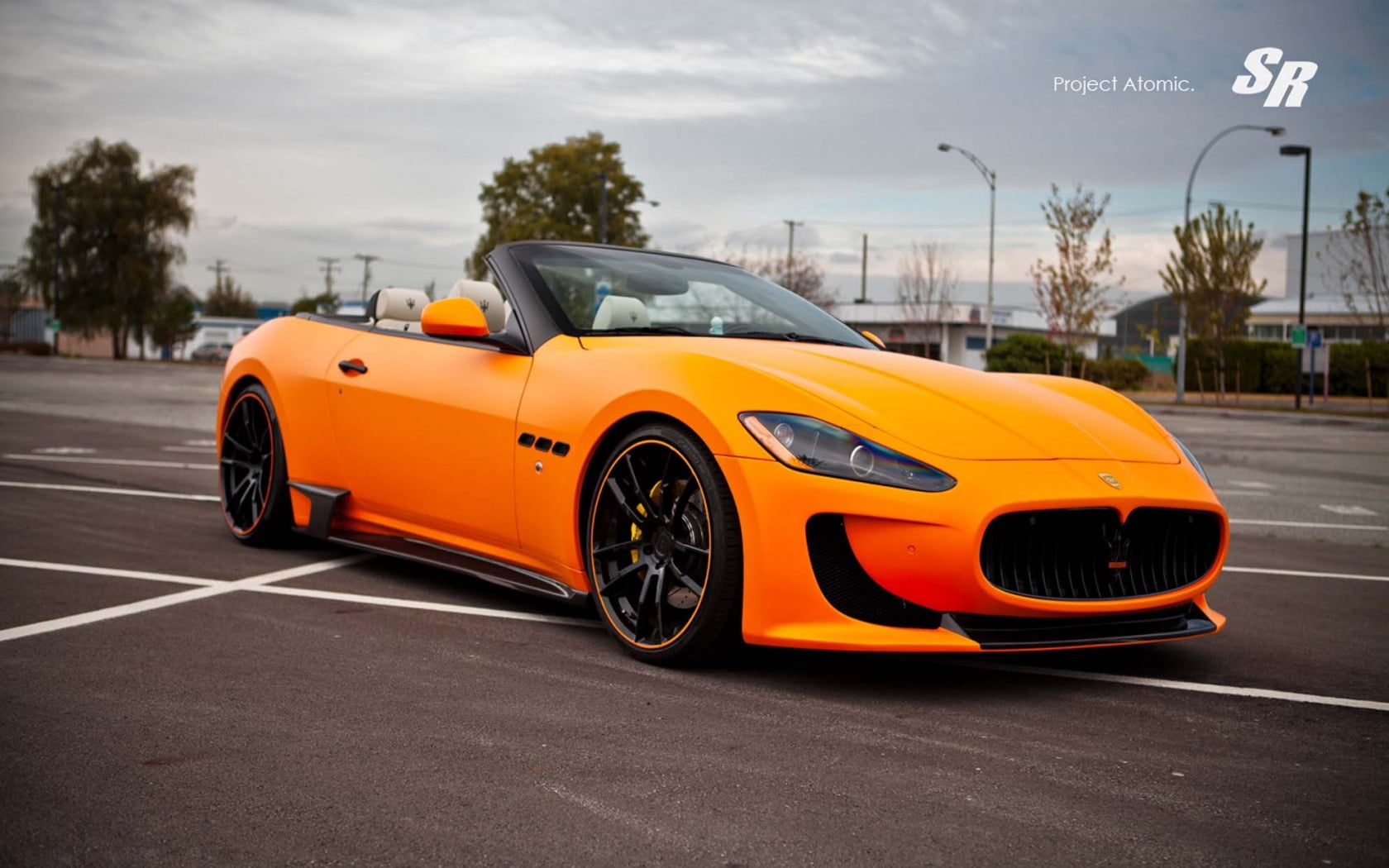 modern, orange color, road, yellow taxi, atomic, mode of Transport, street, convertible, land Vehicle, ontario - Canada, new, architecture, sr auto group, HD Wallpaper