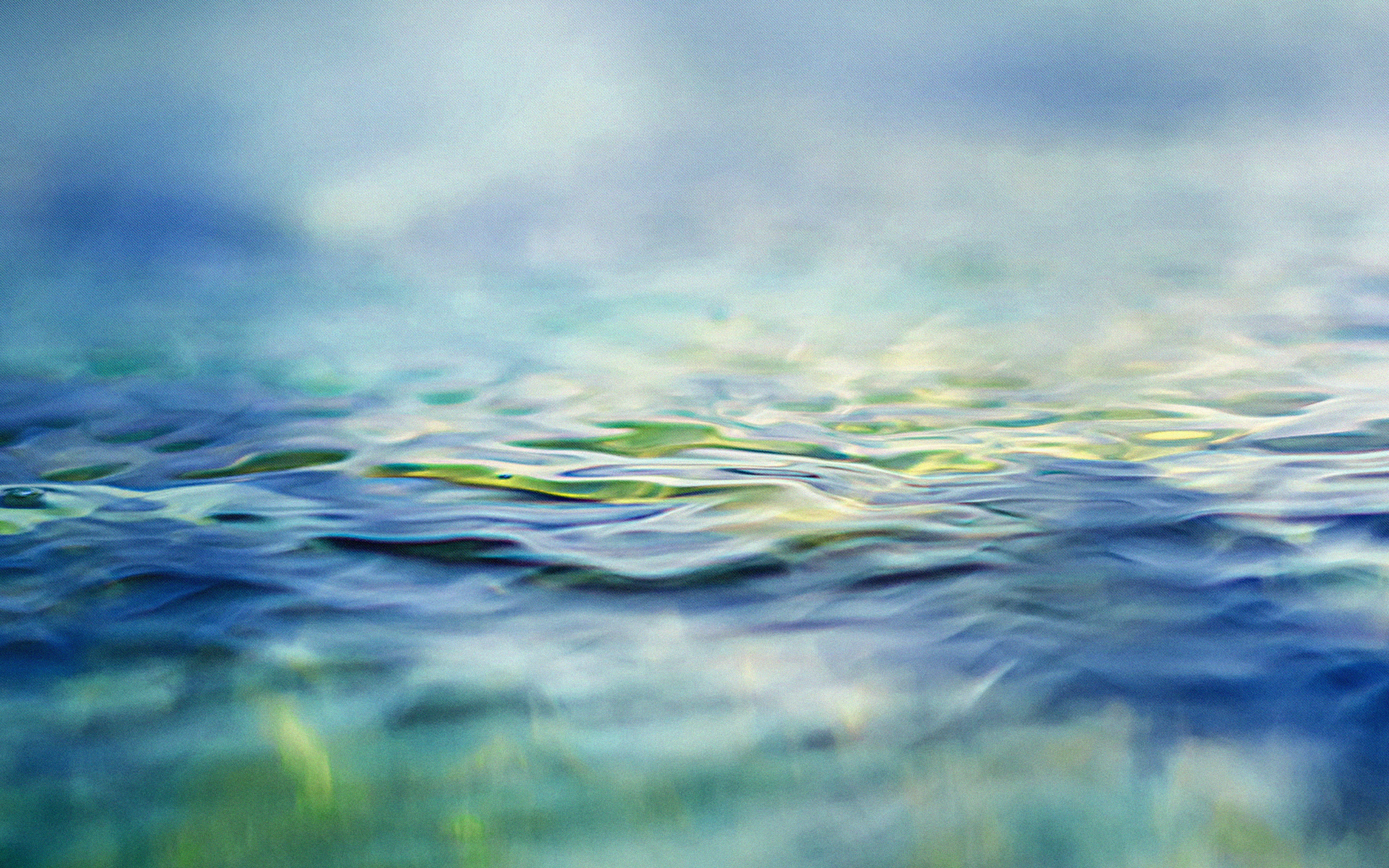sea, motion, selective focus, 4K, day, purity, textured, sunrise, beauty in nature, tranquility, outdoors, surface level, before, close-up, HD Wallpaper