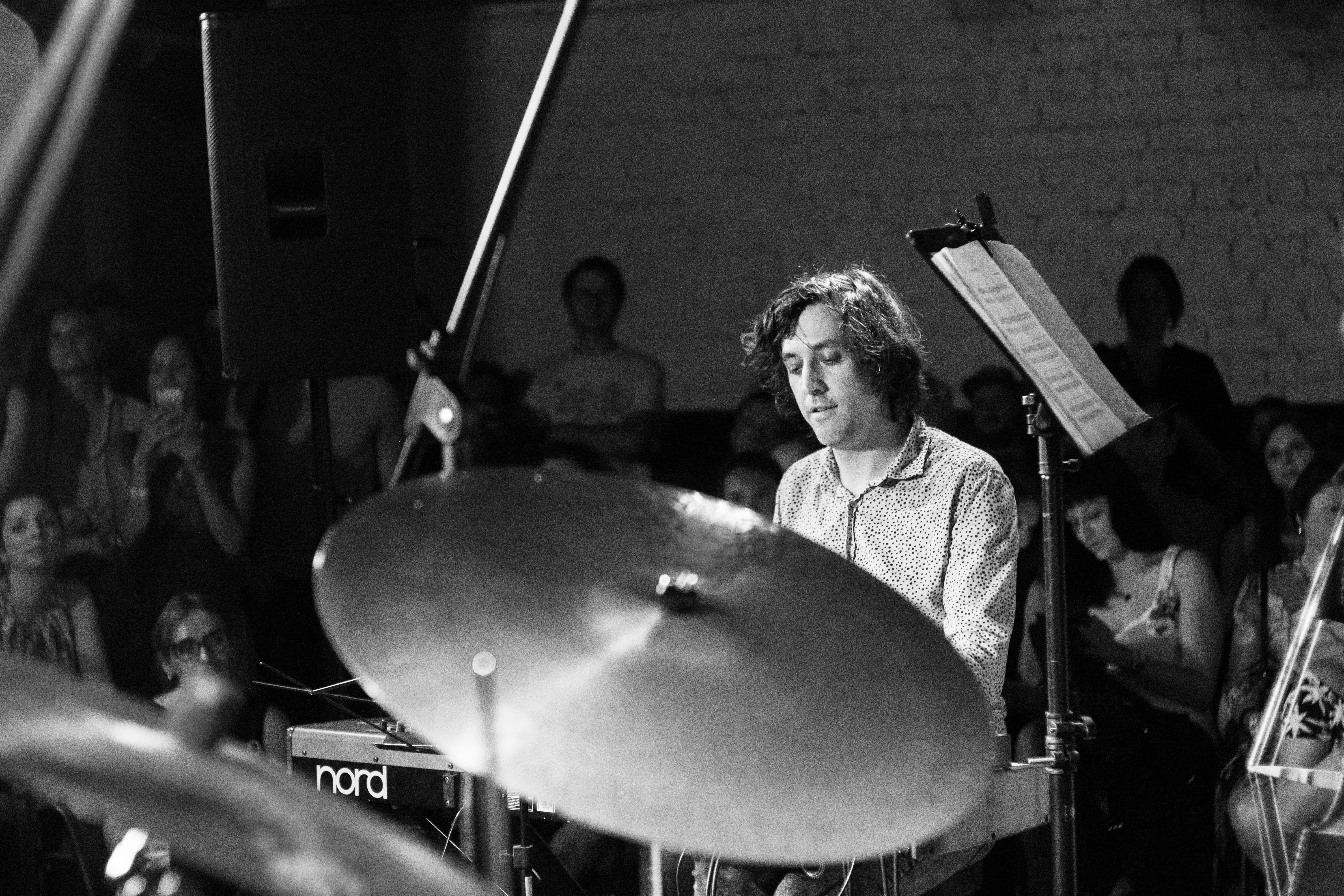 spiritual, drums, notes, people, orchestra, jazz, drum - percussion instrument, stage, culture, art area dk, noir, ukraine, 5K, percussion instrument, HD Wallpaper