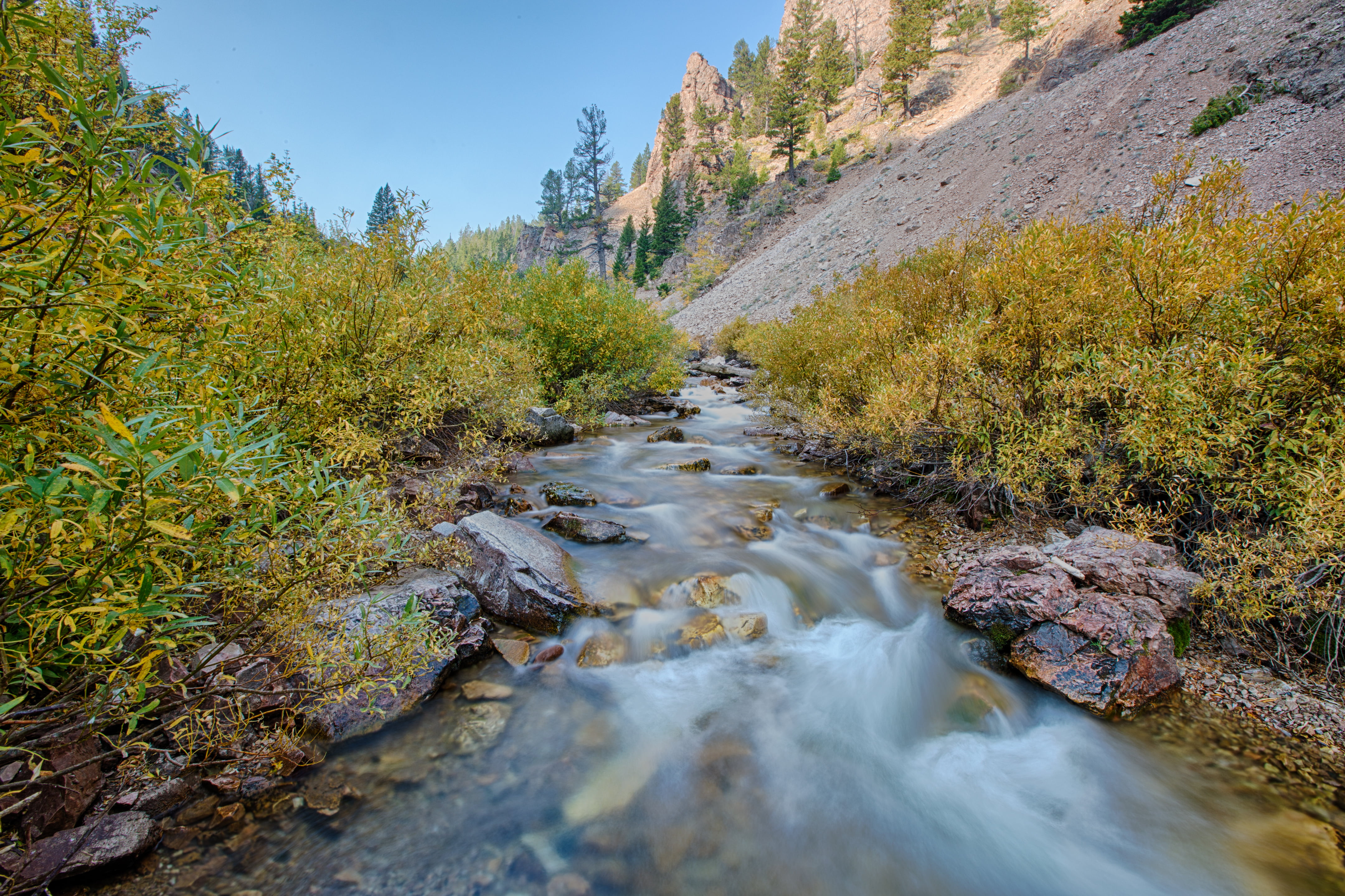 NLCS, sky, WSA, timelapse, Bureau of Land Management, montana, Centennial Mountains, nature, forest, mountain, national, 4K, landscape, outdoors, waterfall, HD Wallpaper