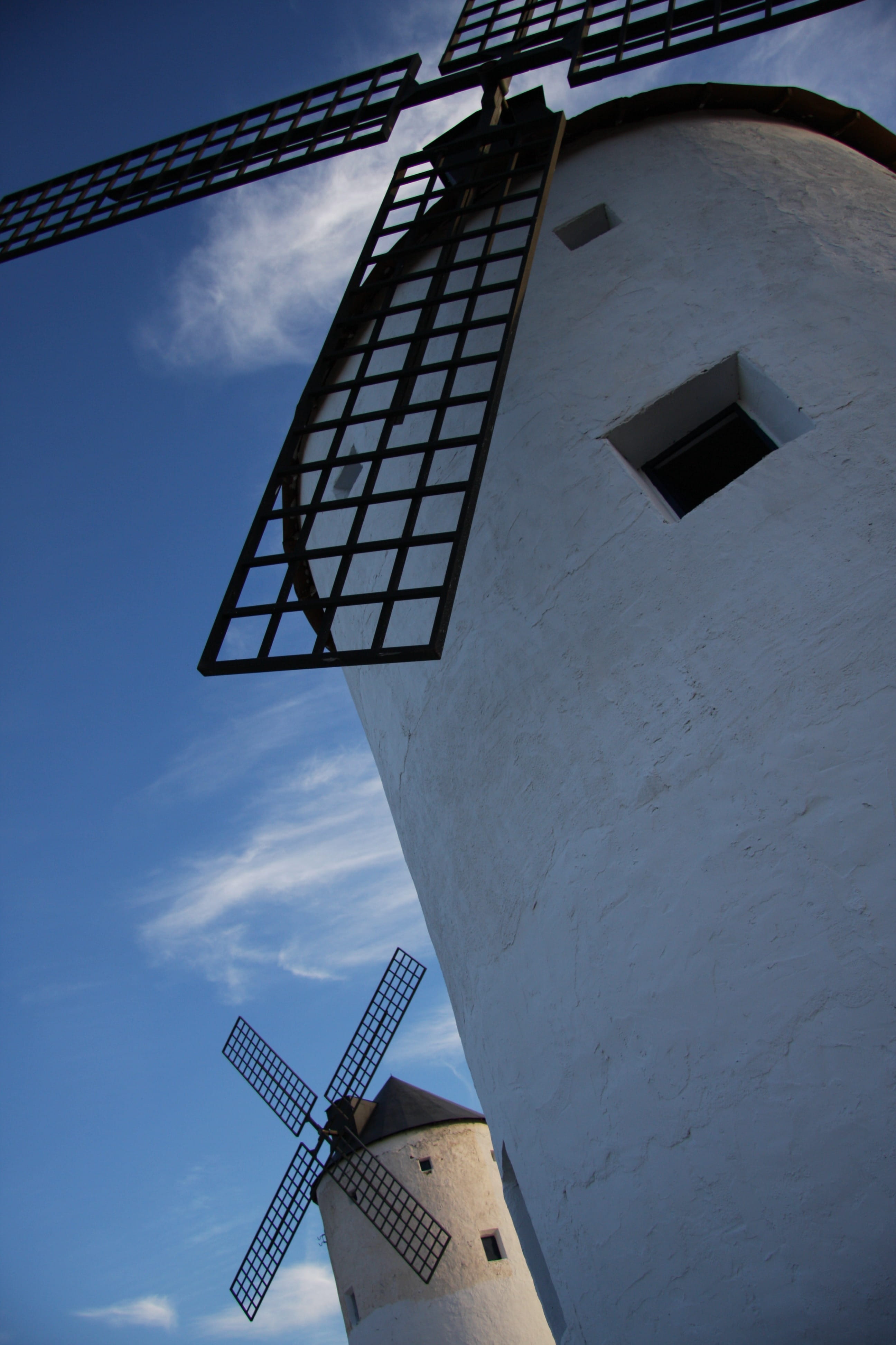 outdoors, technology, Stain, nature, wind power, fuel and power generation, blue, windmills, wind turbine, sky, environment, traditional windmill, Mills, Phone HD Wallpaper