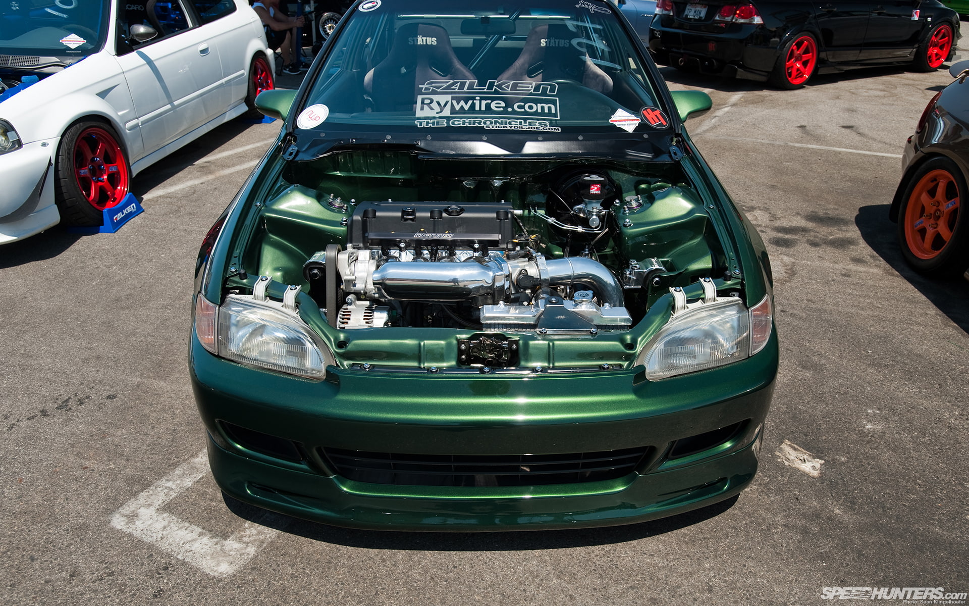 honda, civic, 1080P, engine, cars, hd, HD Wallpaper