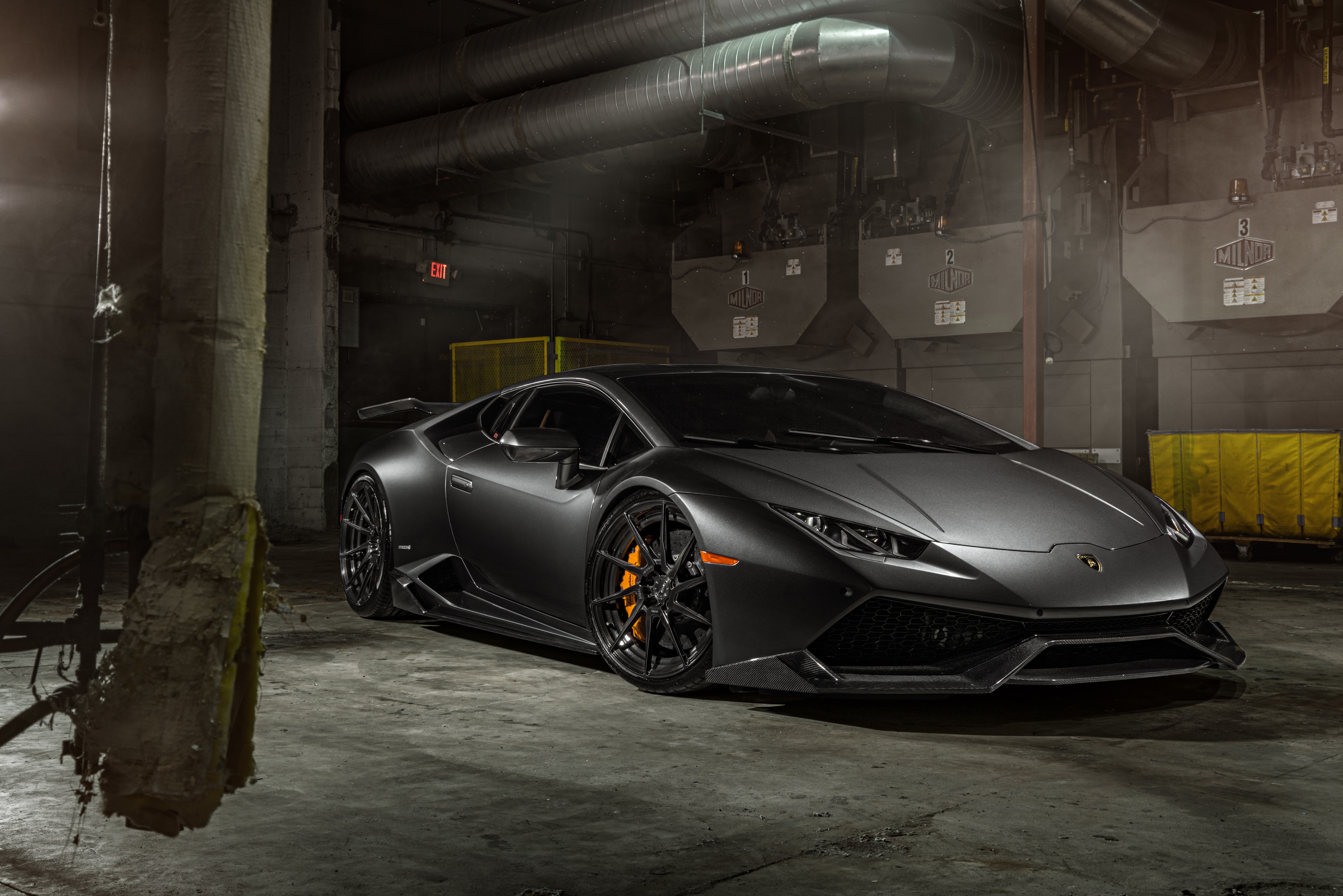 LP610-4, 5K, Lamborghini Huracan, ADV1 Wheels, 4K, 8K, ADV10R, HD Wallpaper
