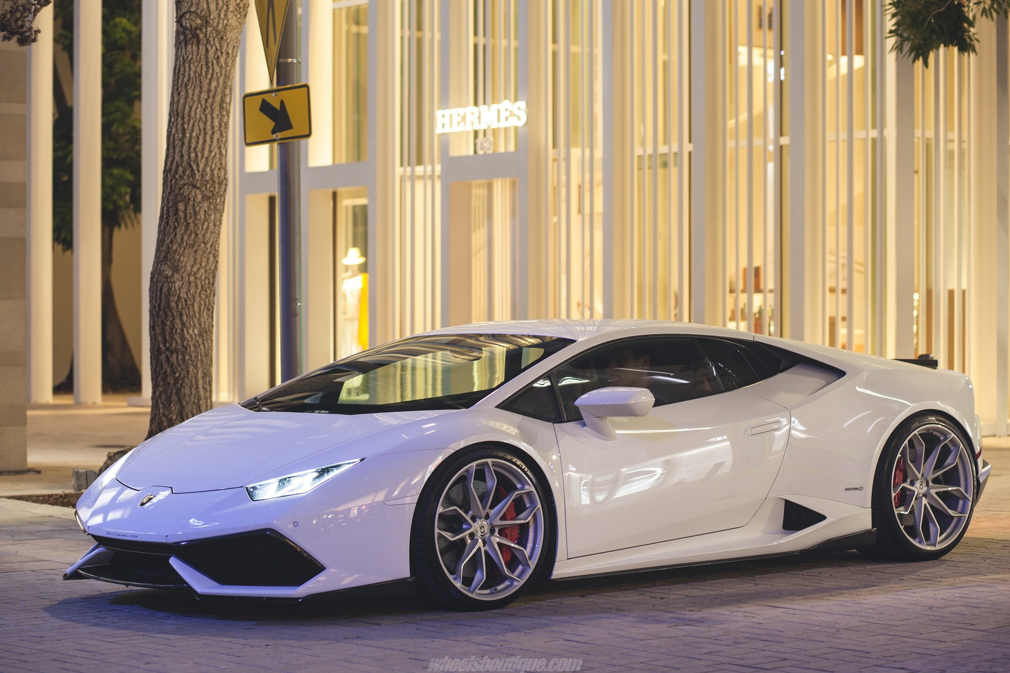 white, cars, 1080P, wheels, huracan, lamborghini, hre, HD Wallpaper