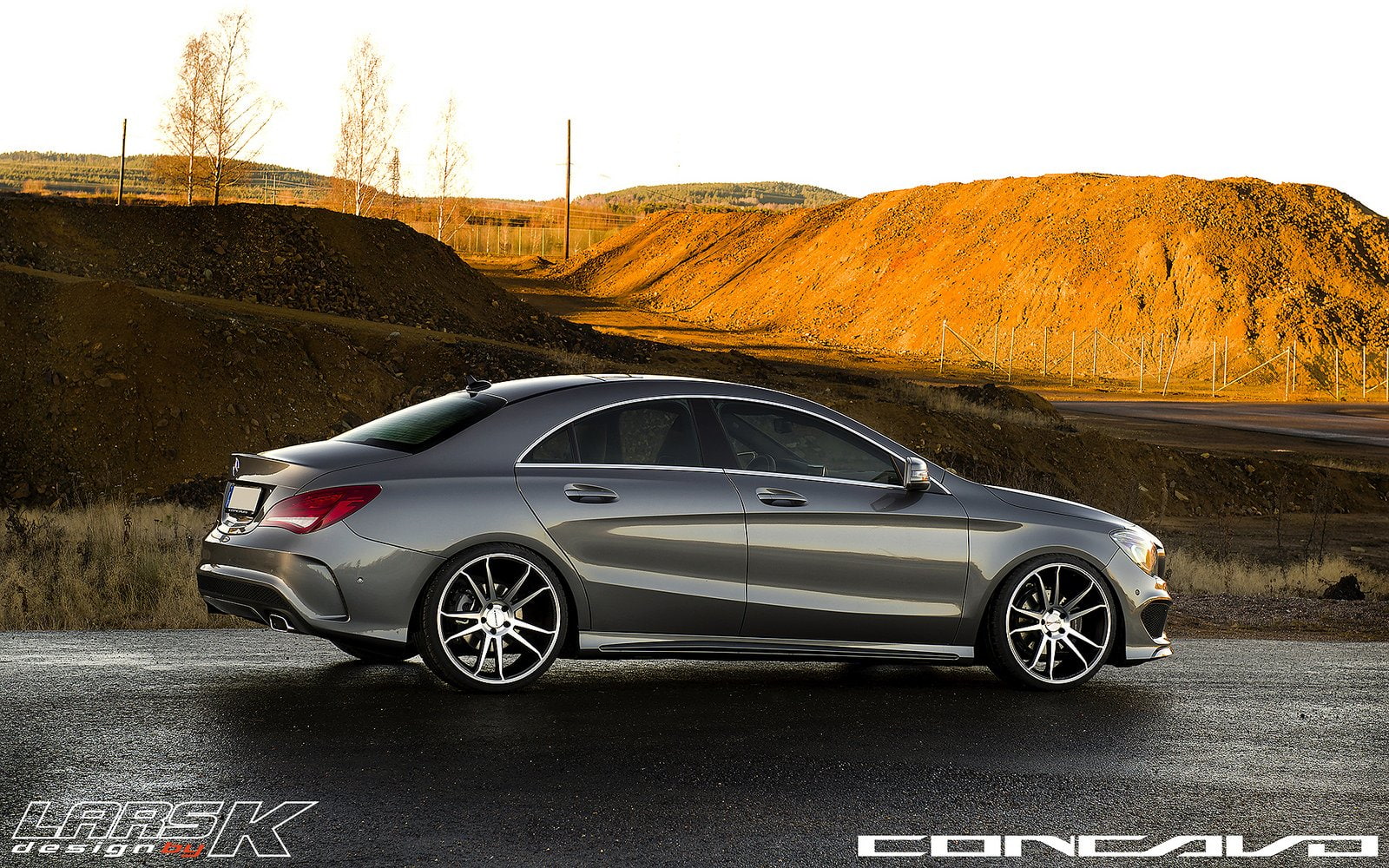 benz, mercedes, concavo, 720P, wheels, cars, tuning, cla, HD Wallpaper