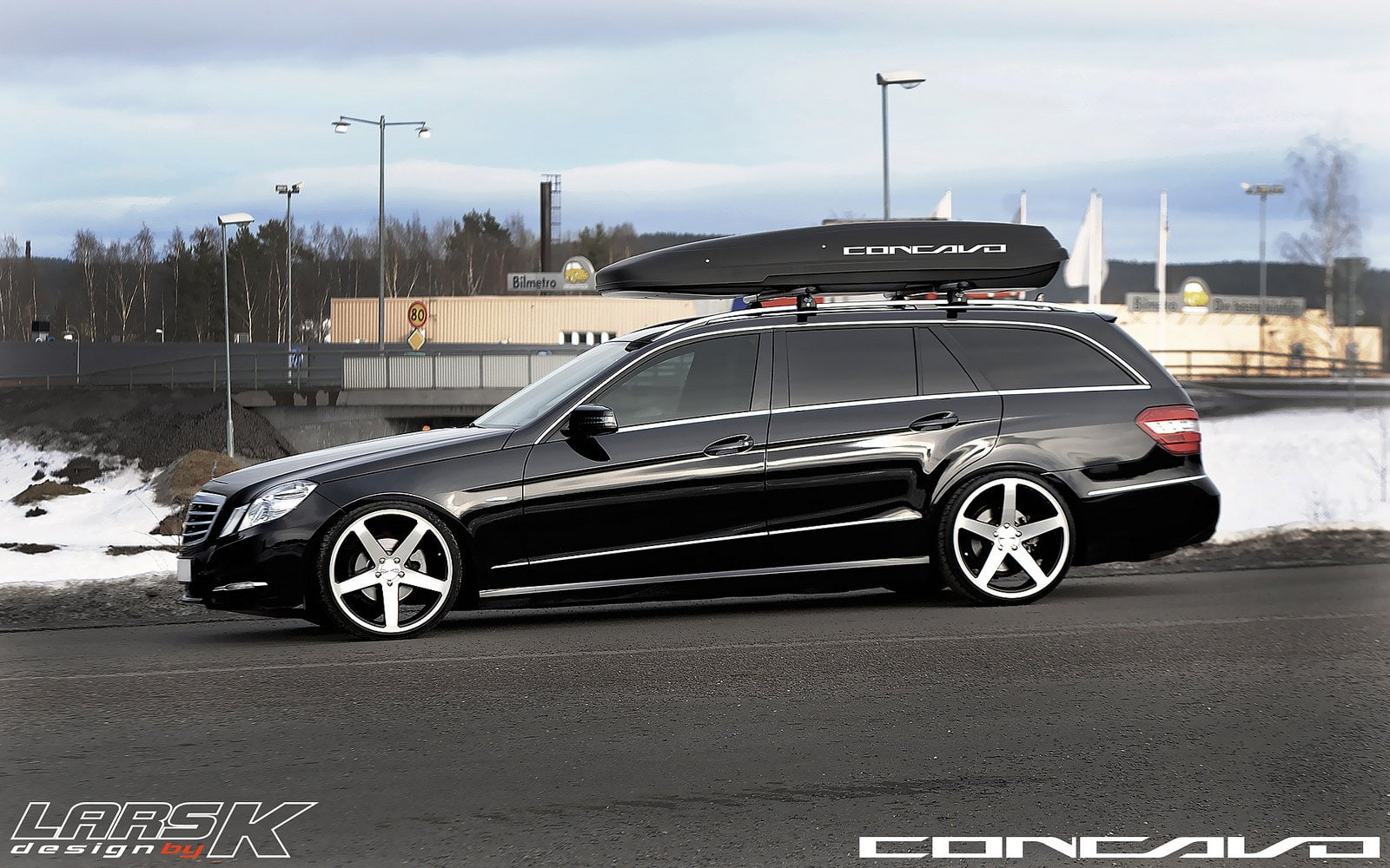 720P, wheels, mercedes, tuning, e220, cars, benz, concavo, cdi, HD Wallpaper