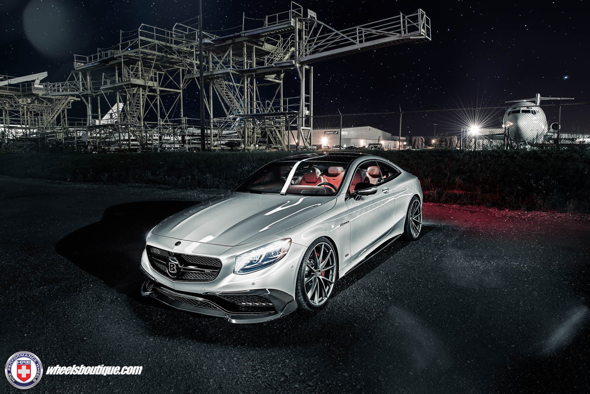 s63, cars, hre, wheels, coupe, silver, mercedes, 1080P, HD Wallpaper