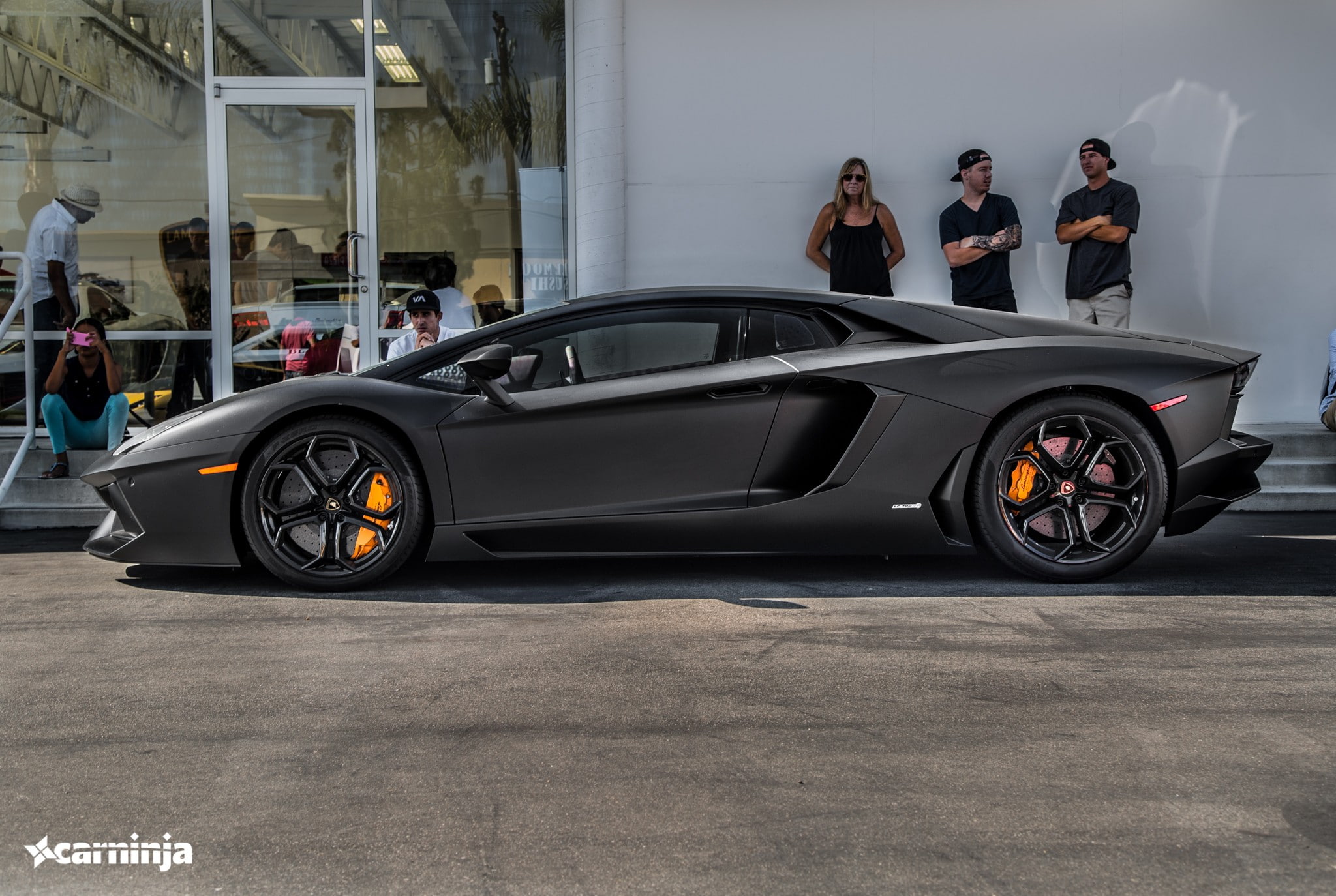 full length, car, luxury, safety, standing, security, mature men, land vehicle, architecture, car interior, sports car, occupation, Vossen, men, Carninja, HD Wallpaper