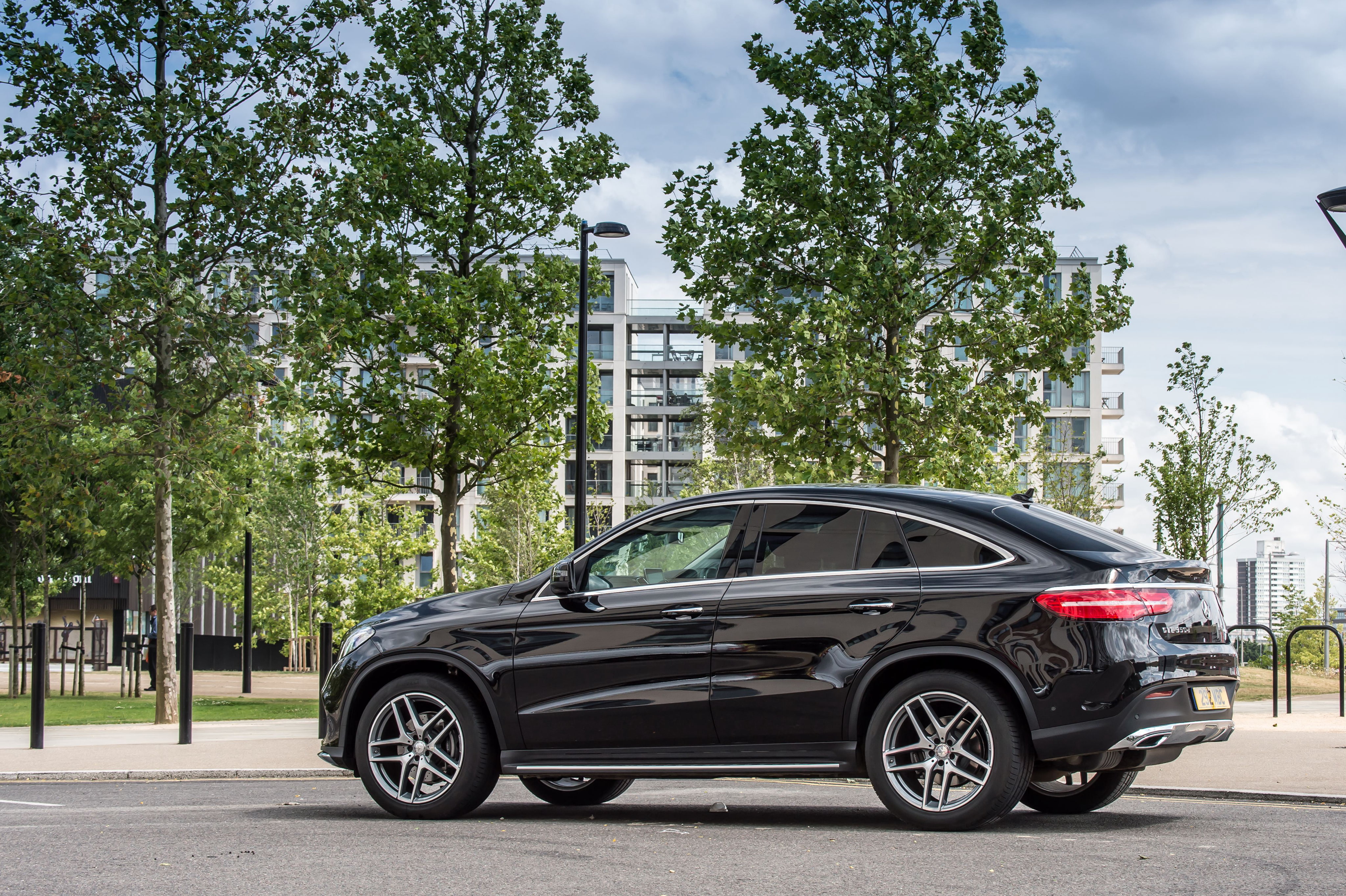 Mercedes, AMG, 4MATIC, sedan, C292, Coupe, black, Mercedes-Benz, UK-spec, GLE, 2015, 4K, HD Wallpaper