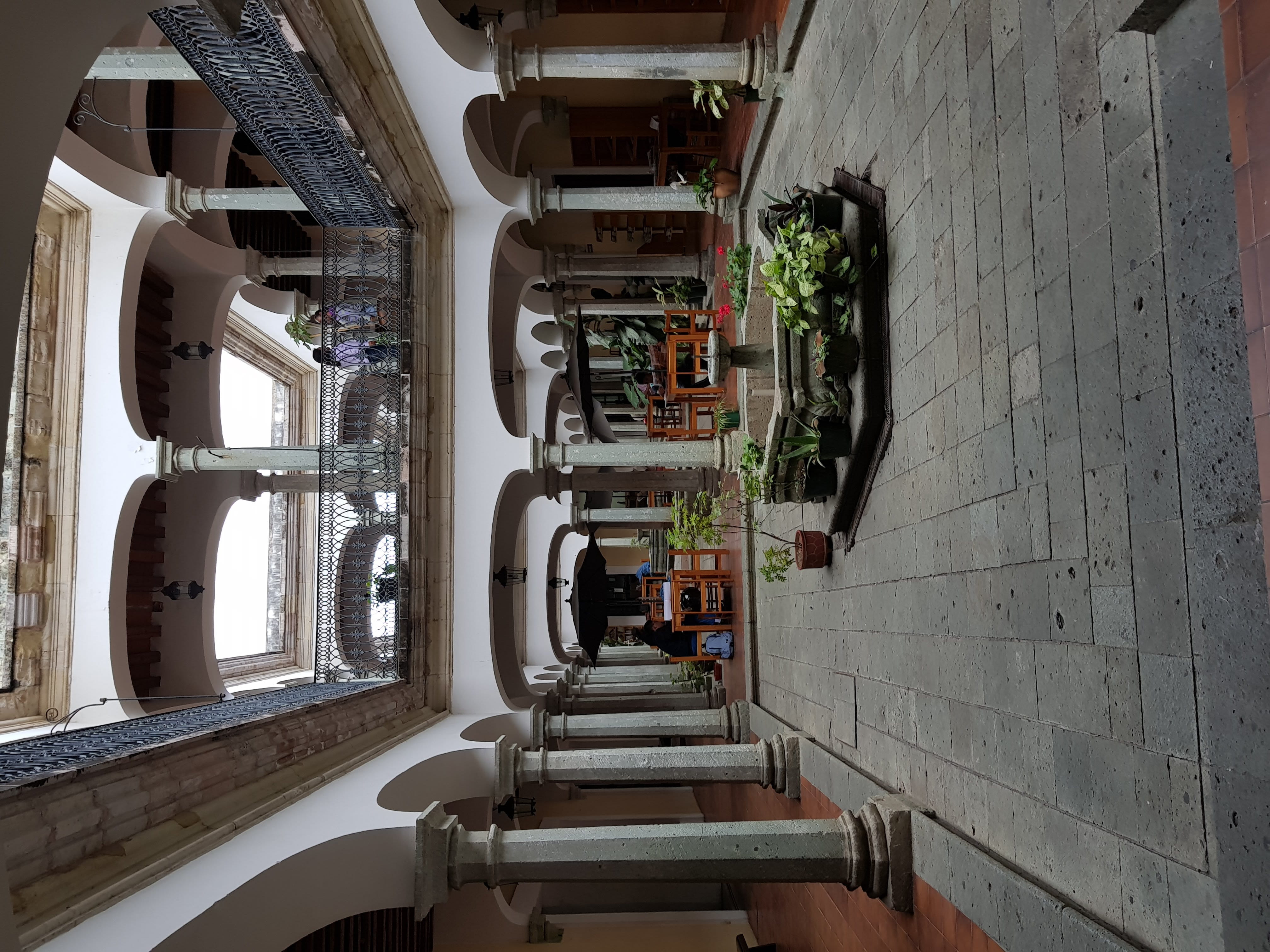 seat, centro cultural san pablo, alley, the way forward, building, diminishing perspective, nature, wall - building feature, no people, empty, outdoors, HD Wallpaper
