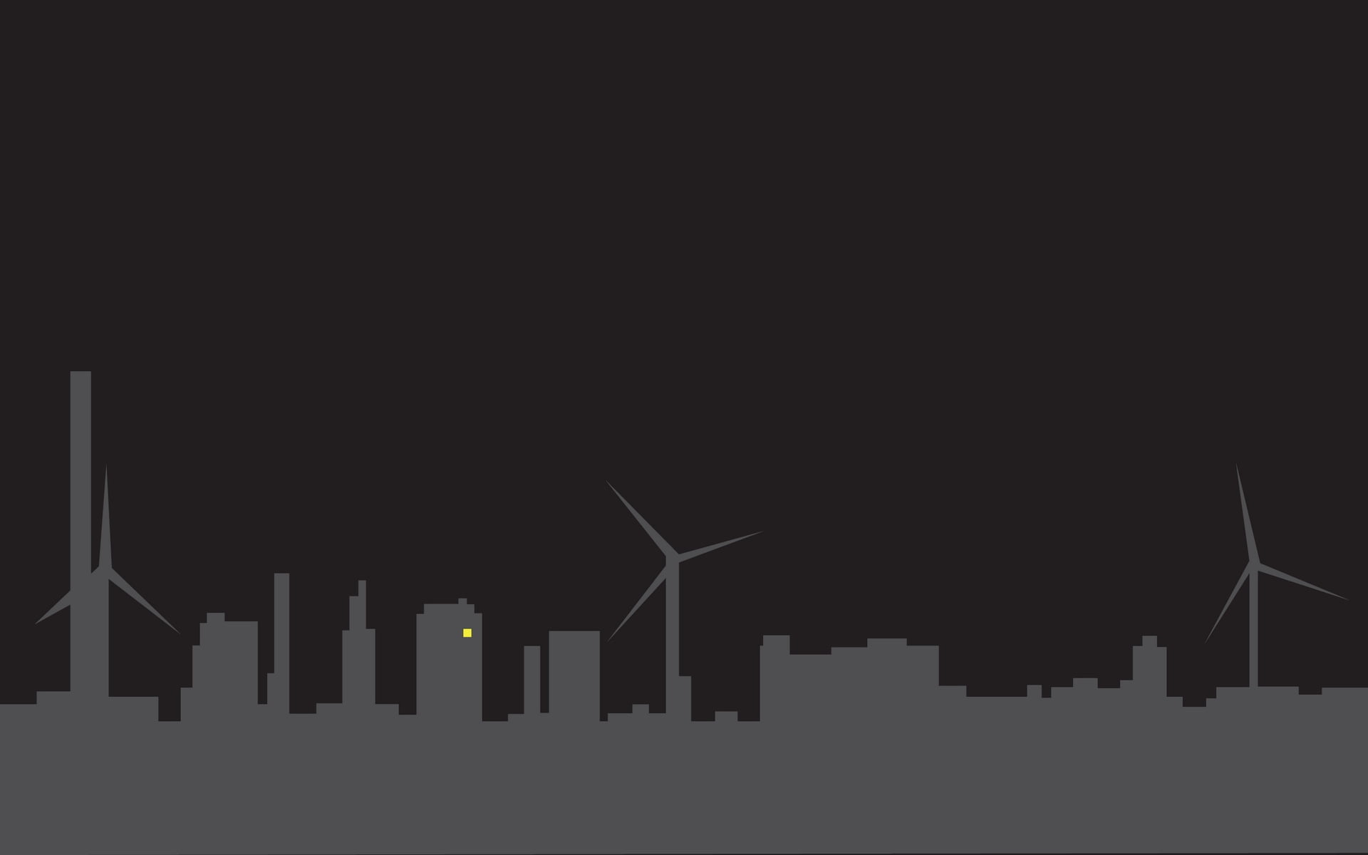 creativity, fuel and Power Generation, city, power, architecture, generator, illustration, turbine, development, minimalism, wind, indoors, copy space, HD Wallpaper