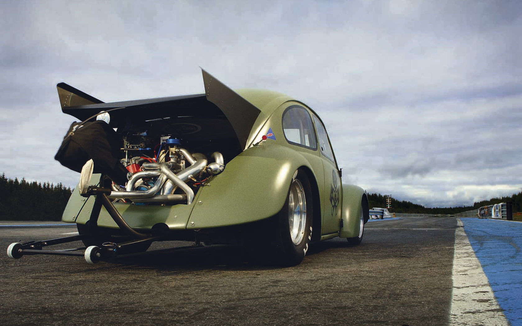 race, turbo, drag, volkswagen, 720P, hd, cars, car, bug, HD Wallpaper