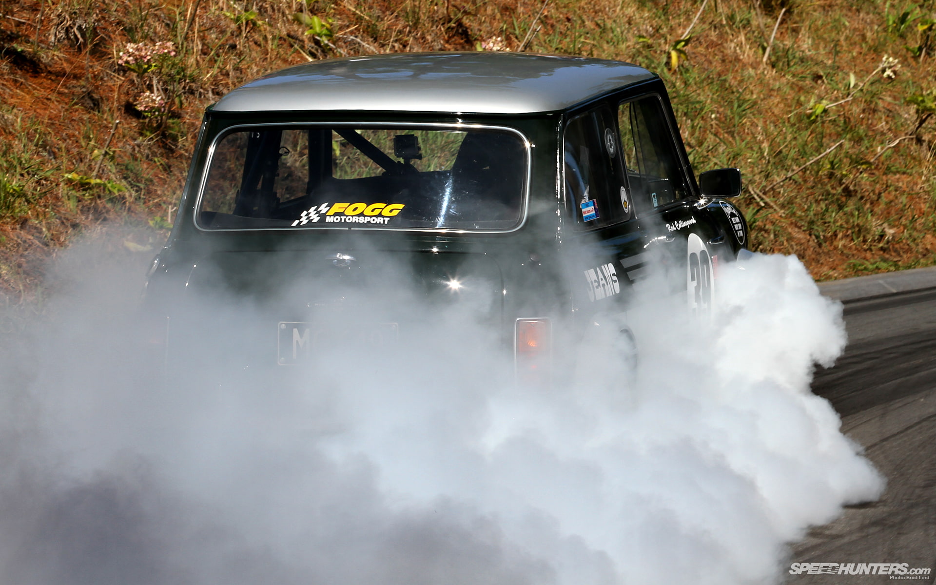 mini, cooper, hd, burnout, 1080P, cars, HD Wallpaper