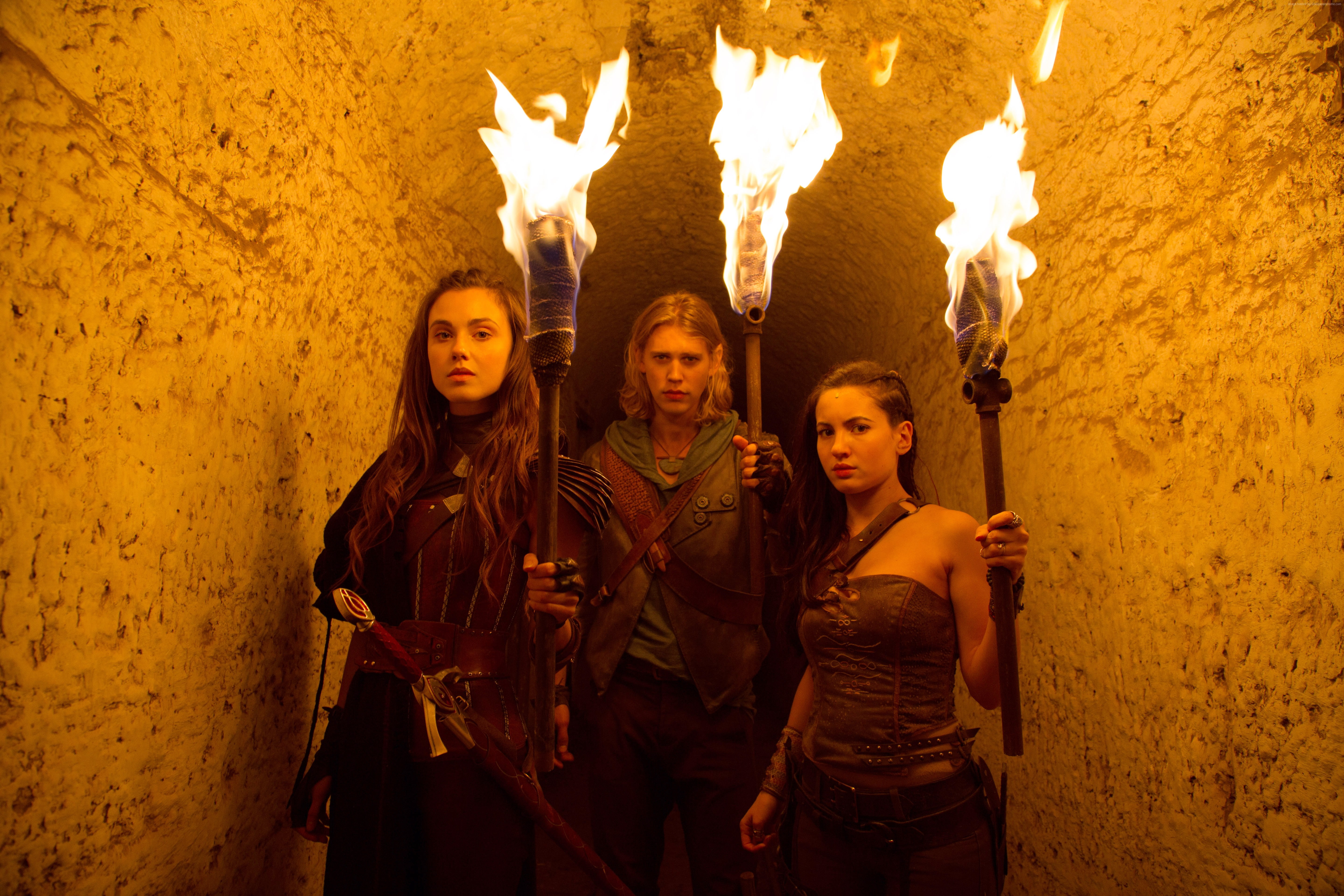 Ivana Baquero, Poppy Drayton, Austin Butler, THE SHANNARA CHRONICLES, 5K, Best TV series, HD Wallpaper