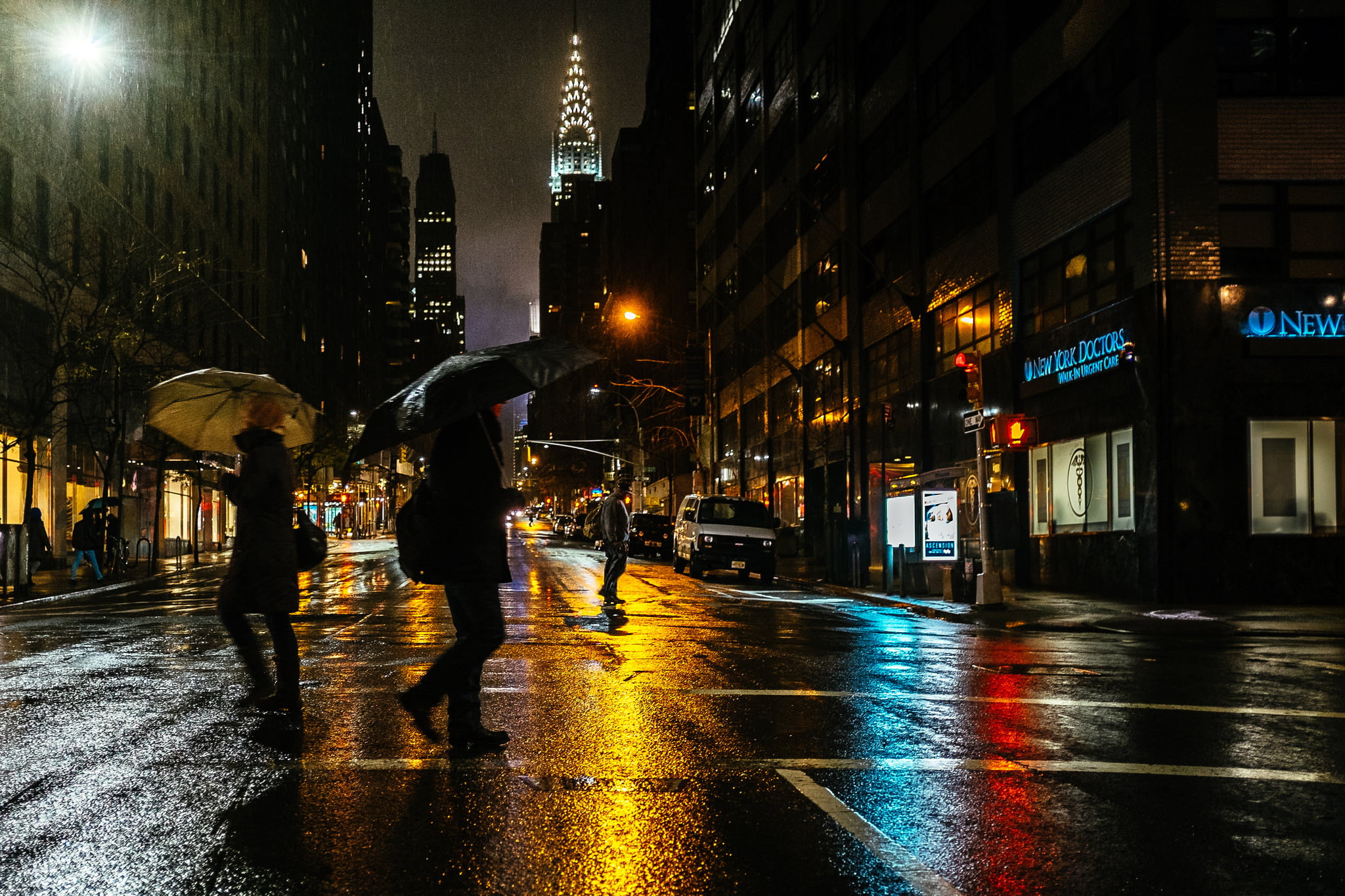 traffic, famous Place, umbrellas, New York, cityscape, city Life, new York City, USA, walking, outdoors, rain, rainy season, adult, winter, built Structure, HD Wallpaper