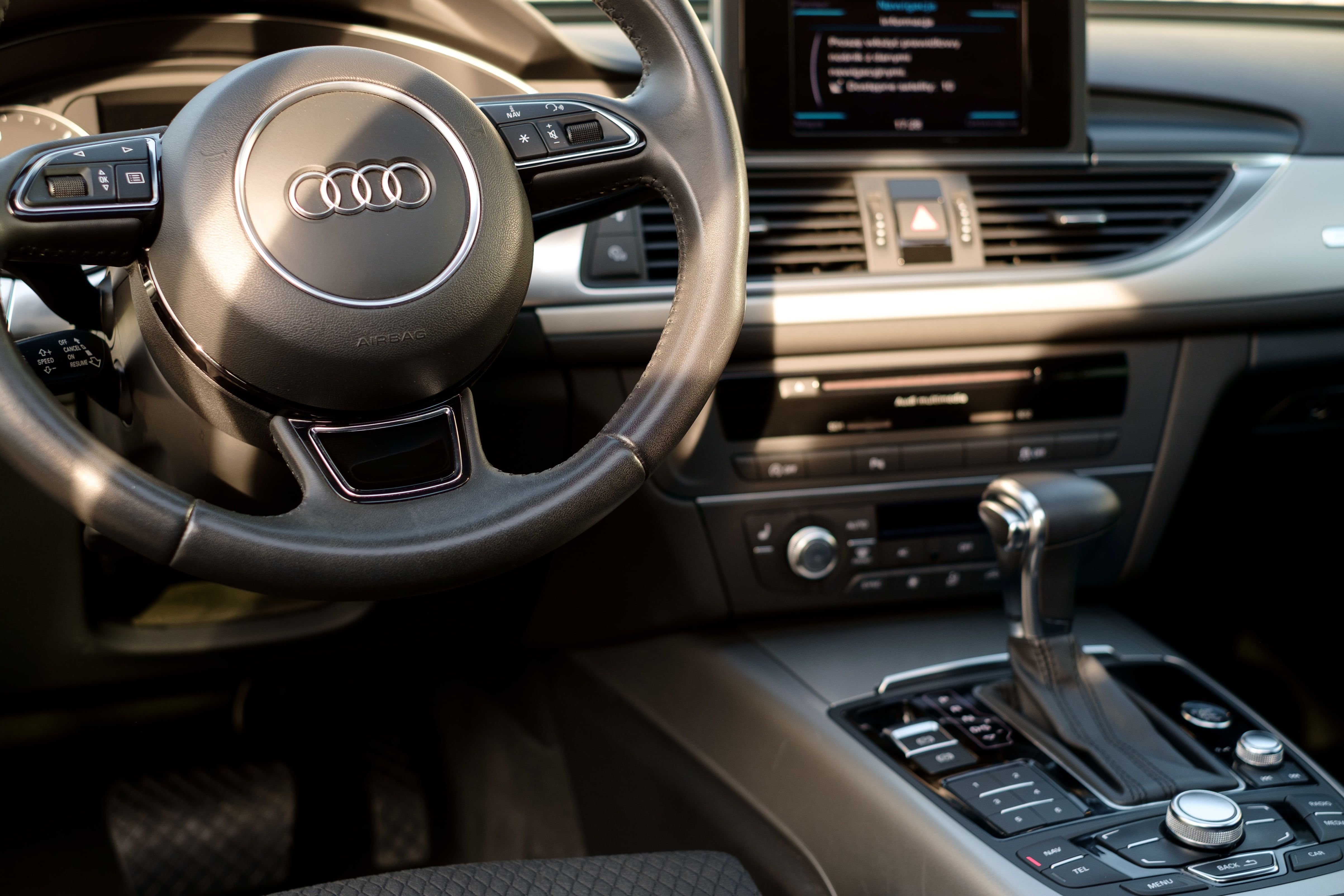 sports car, 4K, technology, steering, car interior, land vehicle, knob, push button, control panel, new, dashboard, cockpit, mode of transport, motor, HD Wallpaper
