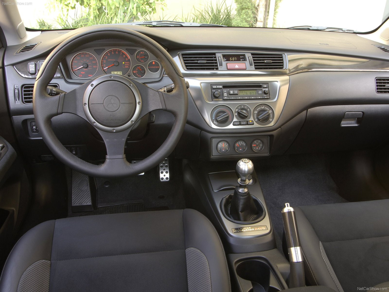 evolution, 2006, sportcars, lancer, interior, 720P, mitsubishi, HD Wallpaper