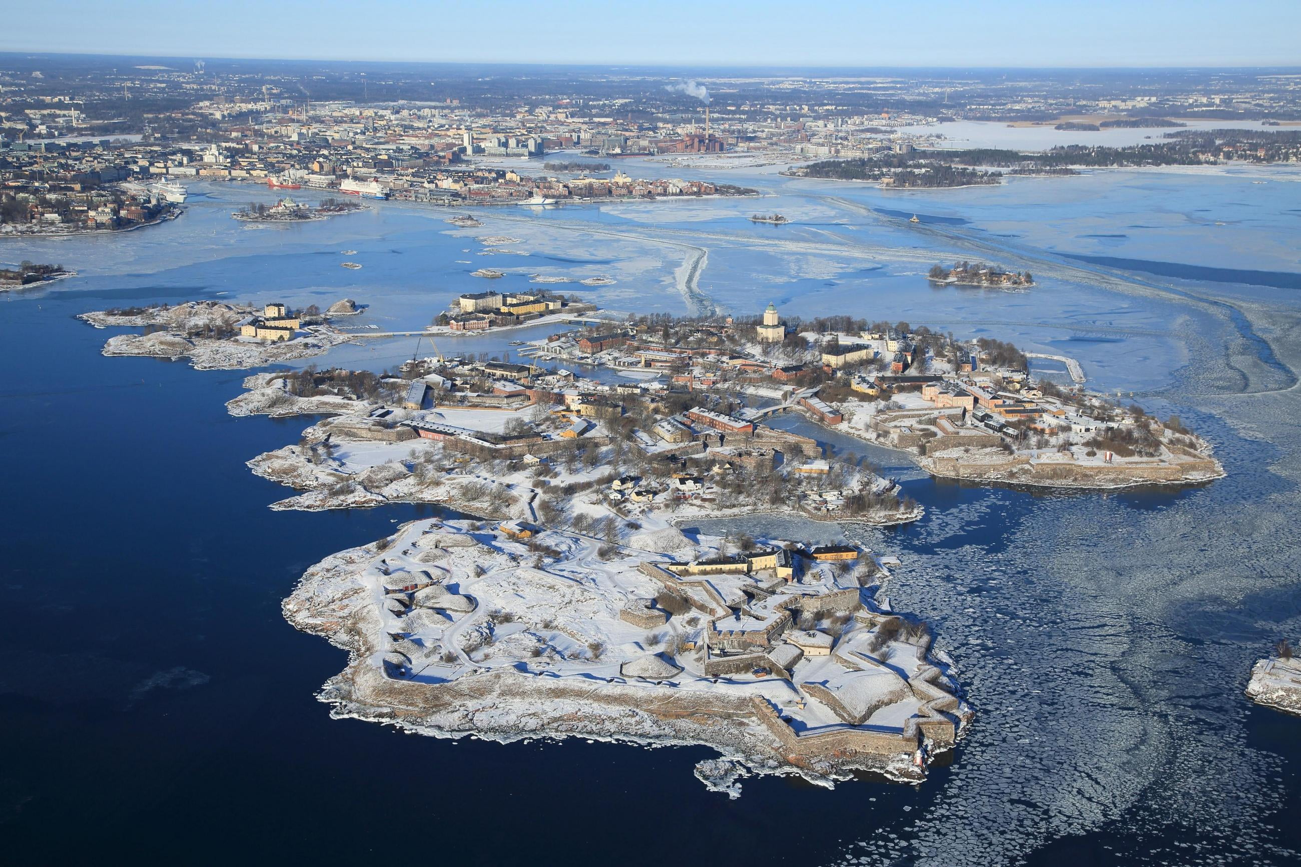 Finland, capital, Helsinki, island, 2K, Suomenlinna, fortress, HD Wallpaper