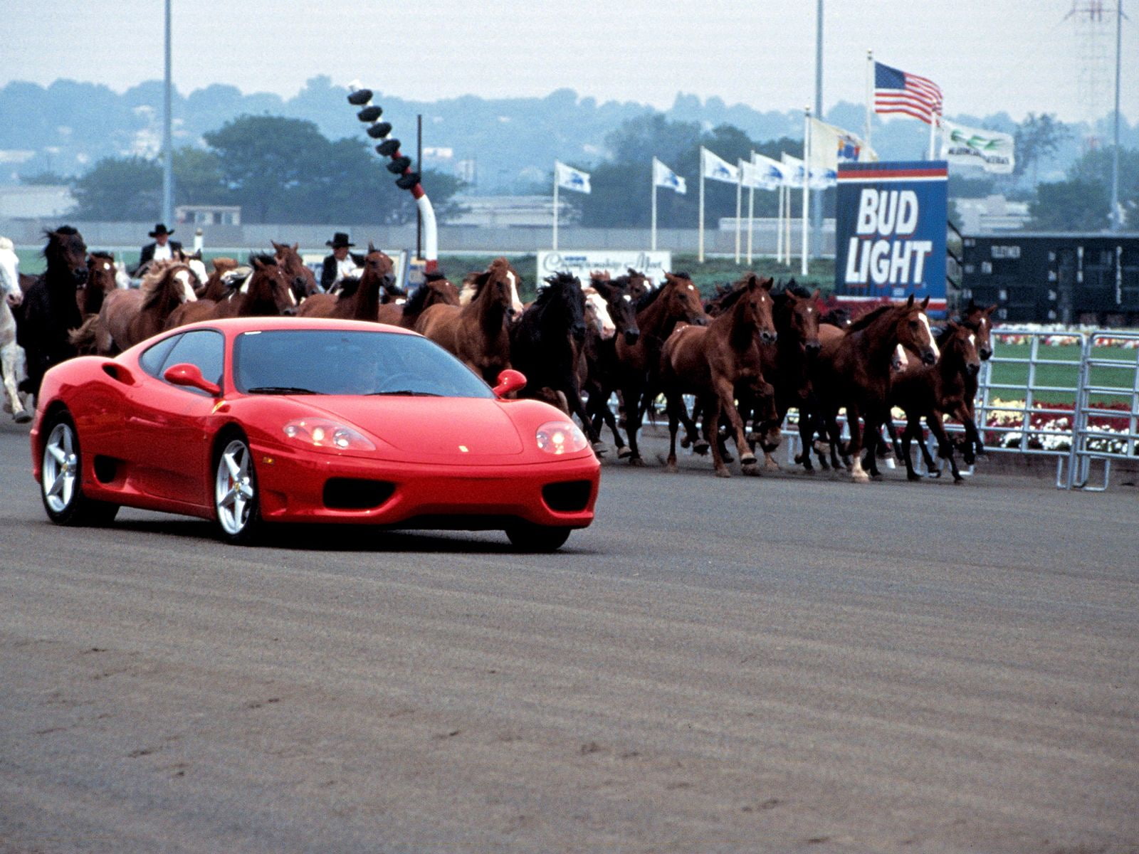 720P, red, modena, cars, ferrari, racecourse, HD Wallpaper
