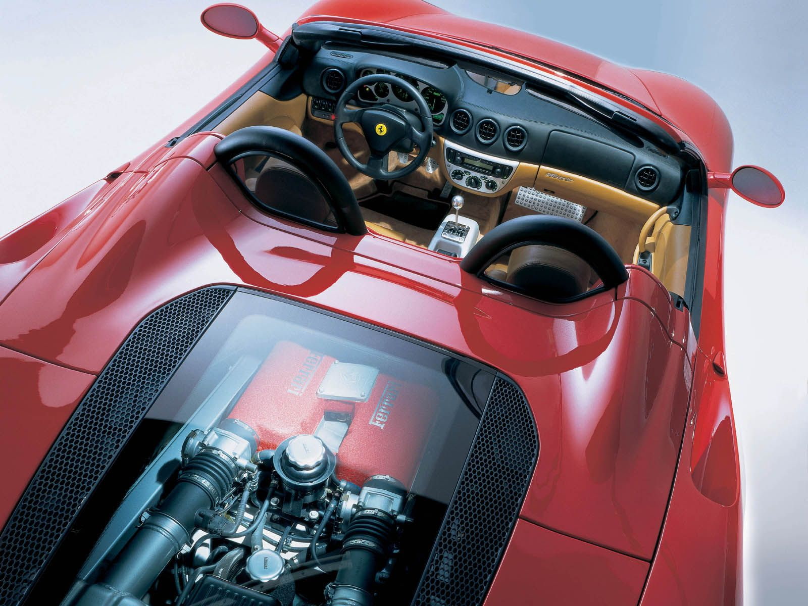 red, cars, convertible, modena, ferrari, coupe, 720P, HD Wallpaper