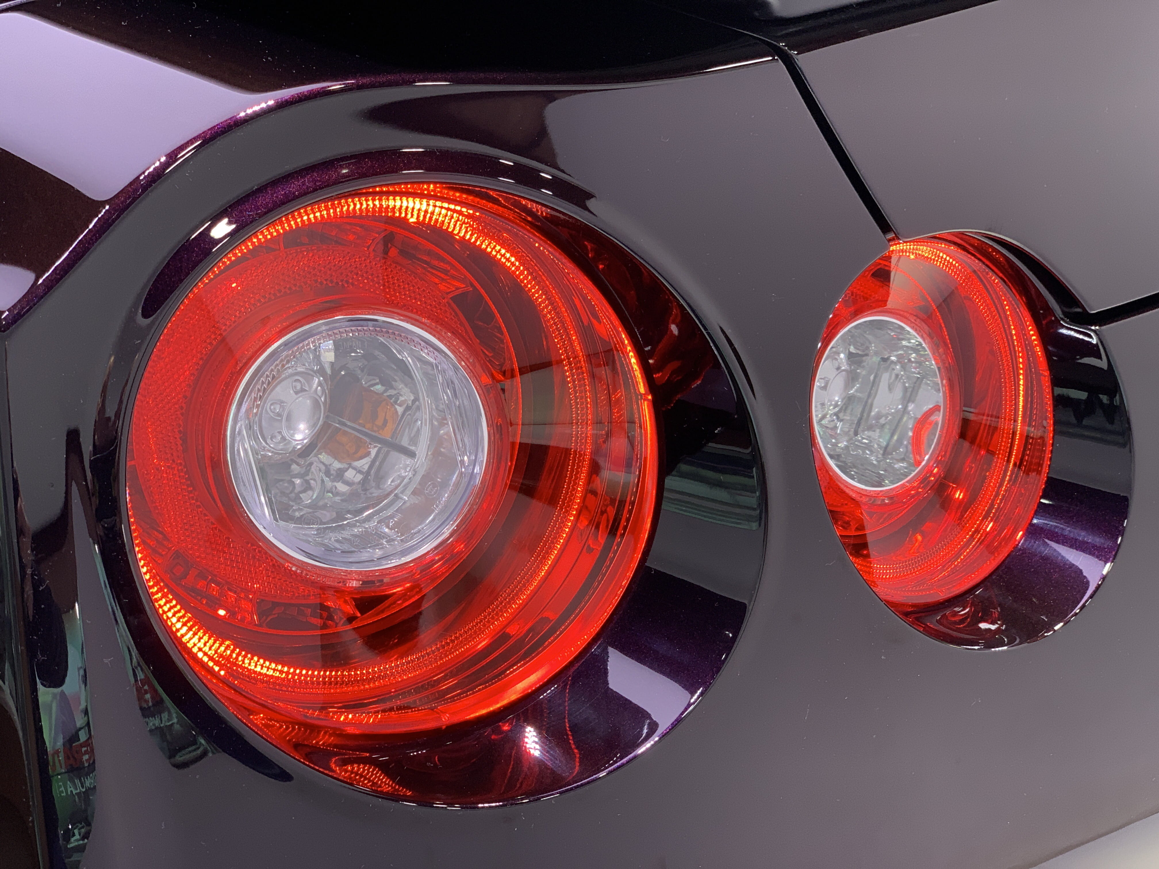 technology, red, vehicle, headlight, japan, 5 chome-7-2 ginza, sports car, nissan, indoors, still life, close-up, brake, transportation, 4K, light, tail light, HD Wallpaper