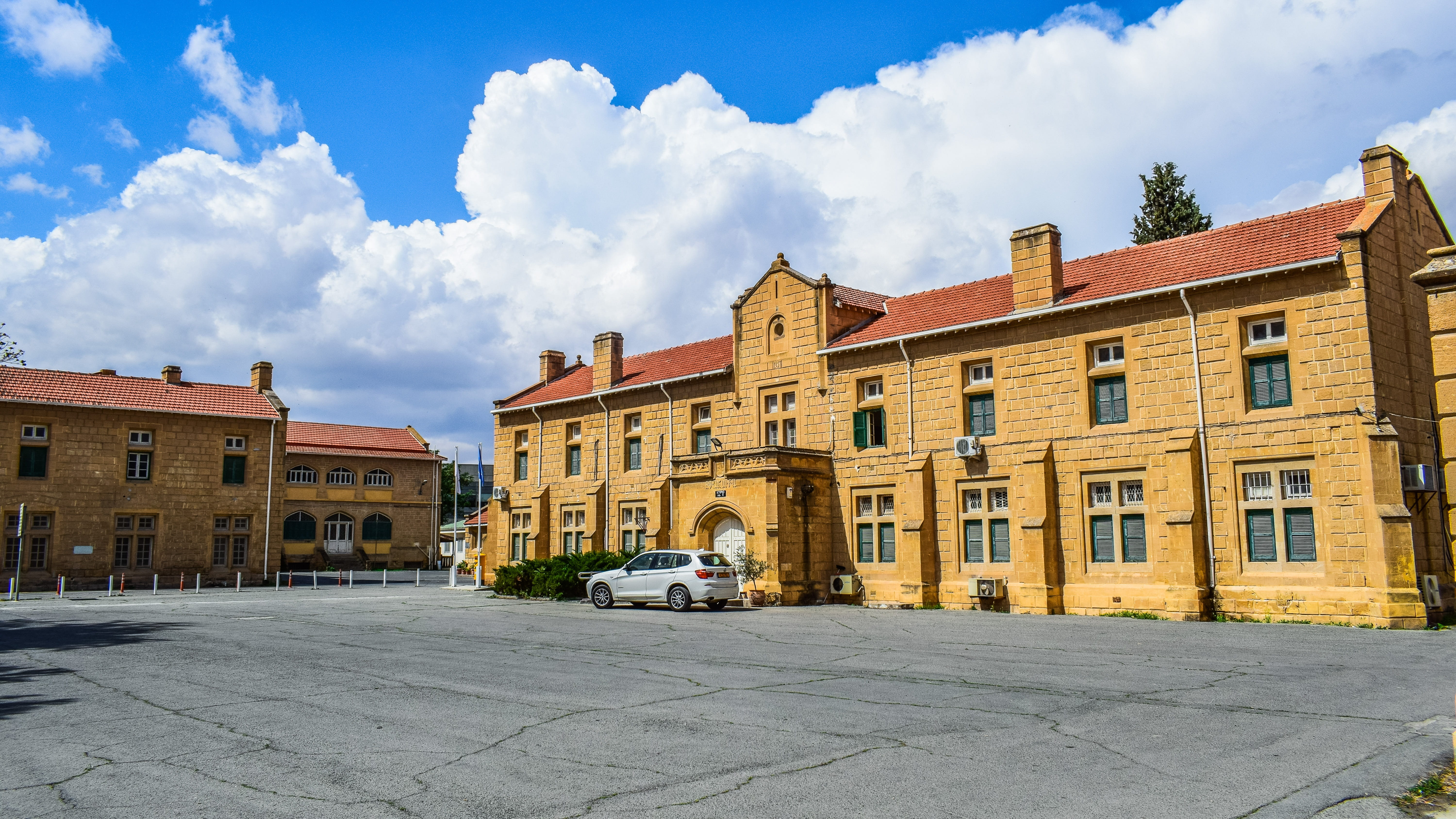 residential district, transportation, city, cyprus, mode of transportation, motor vehicle, day, window, 5K, architecture, street, built structure, building exterior, HD Wallpaper