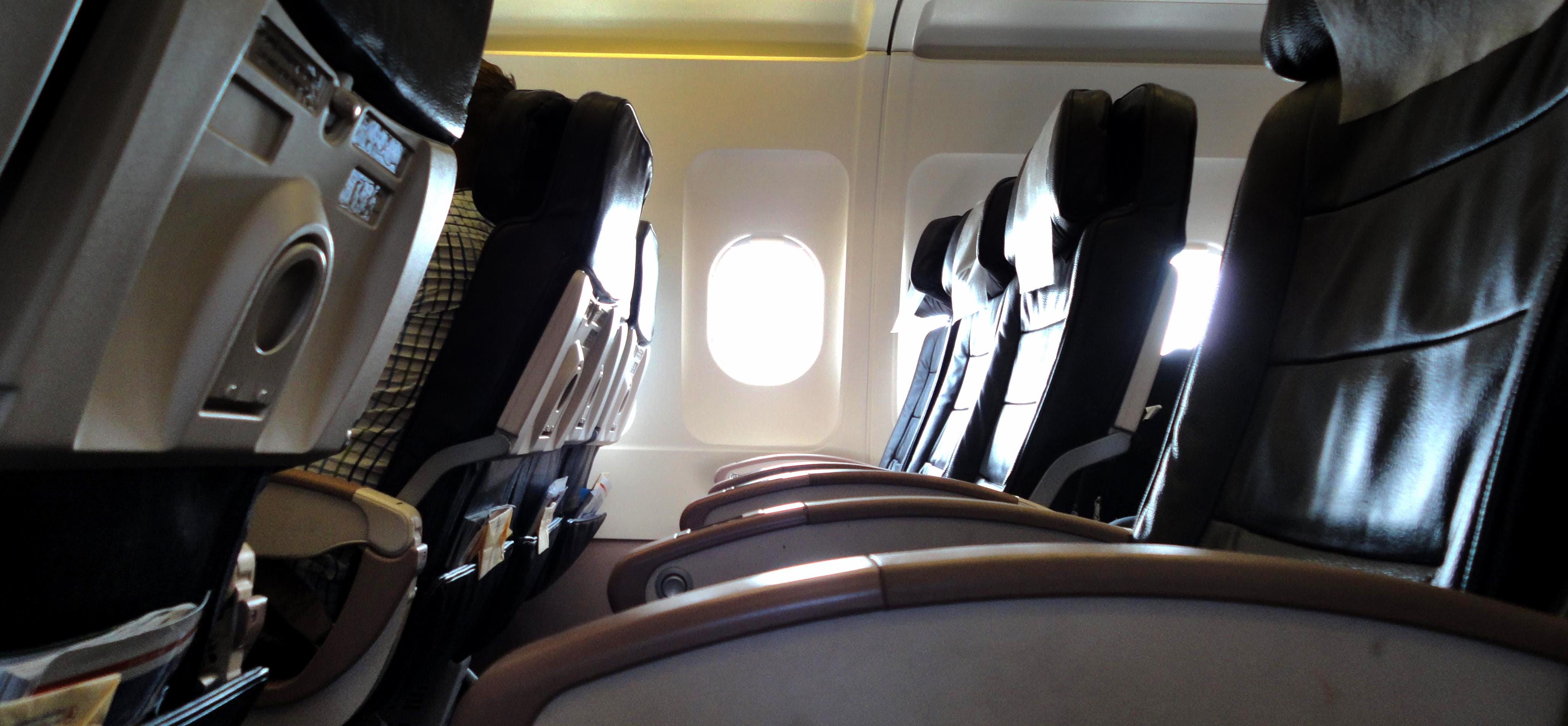 luxury, in a row, air vehicle, journey, koltuk, 4K, leather, aircraft, aisle, pencere, day, absence, vehicle seat, seat, commercial airplane, mode of transportation, HD Wallpaper