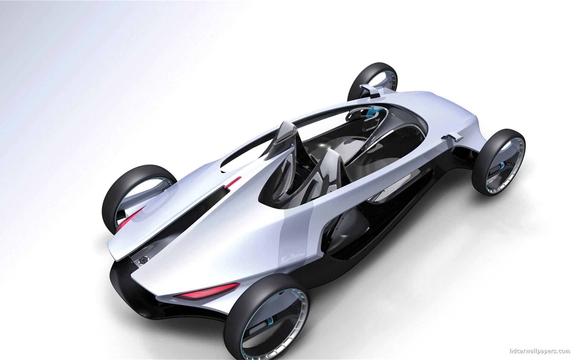 dragster, air, 2010, silver, cars, 1080P, concept, motion, volvo, black, HD Wallpaper