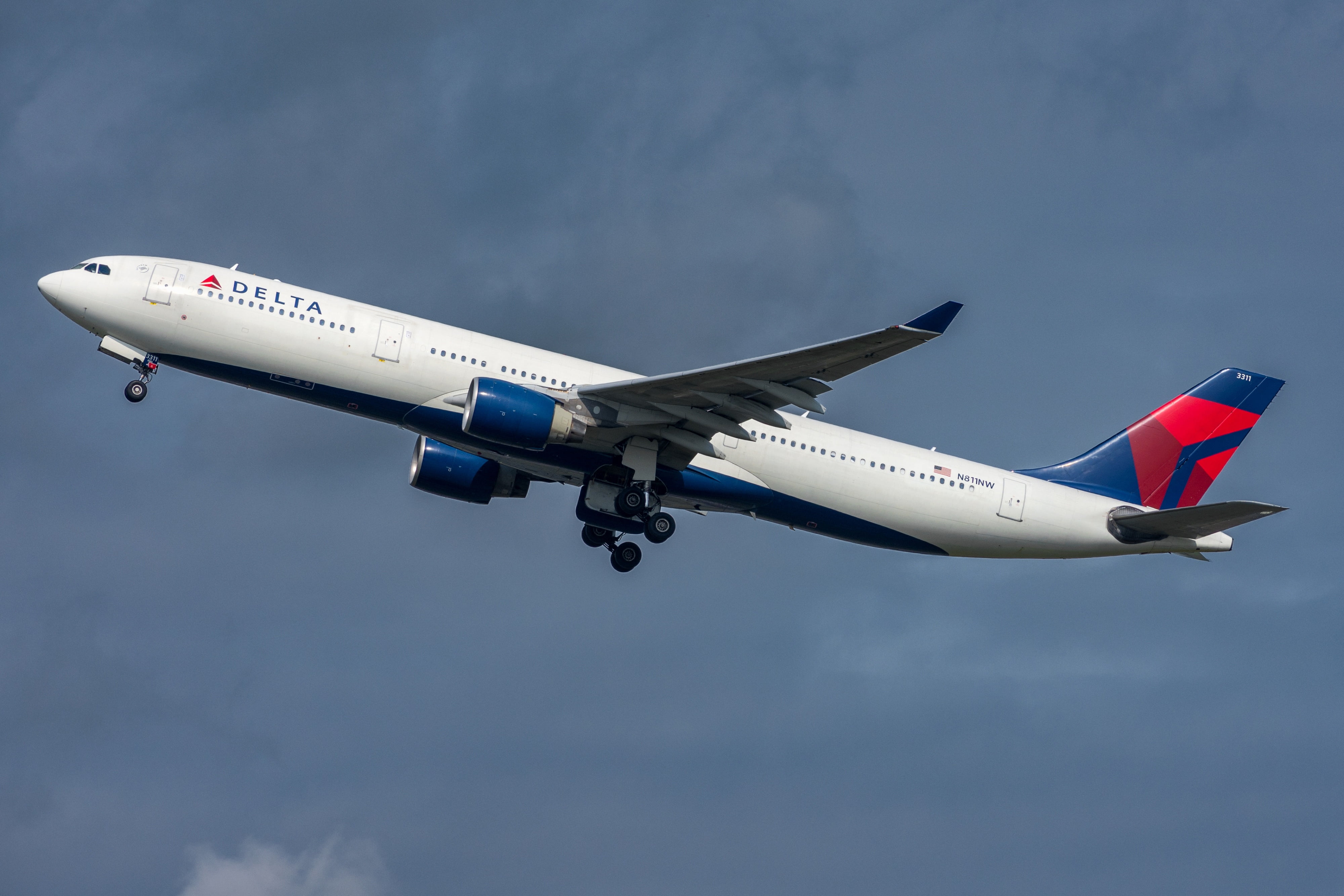 A330-300, Delta Air Lines, Airbus, 4K, HD Wallpaper