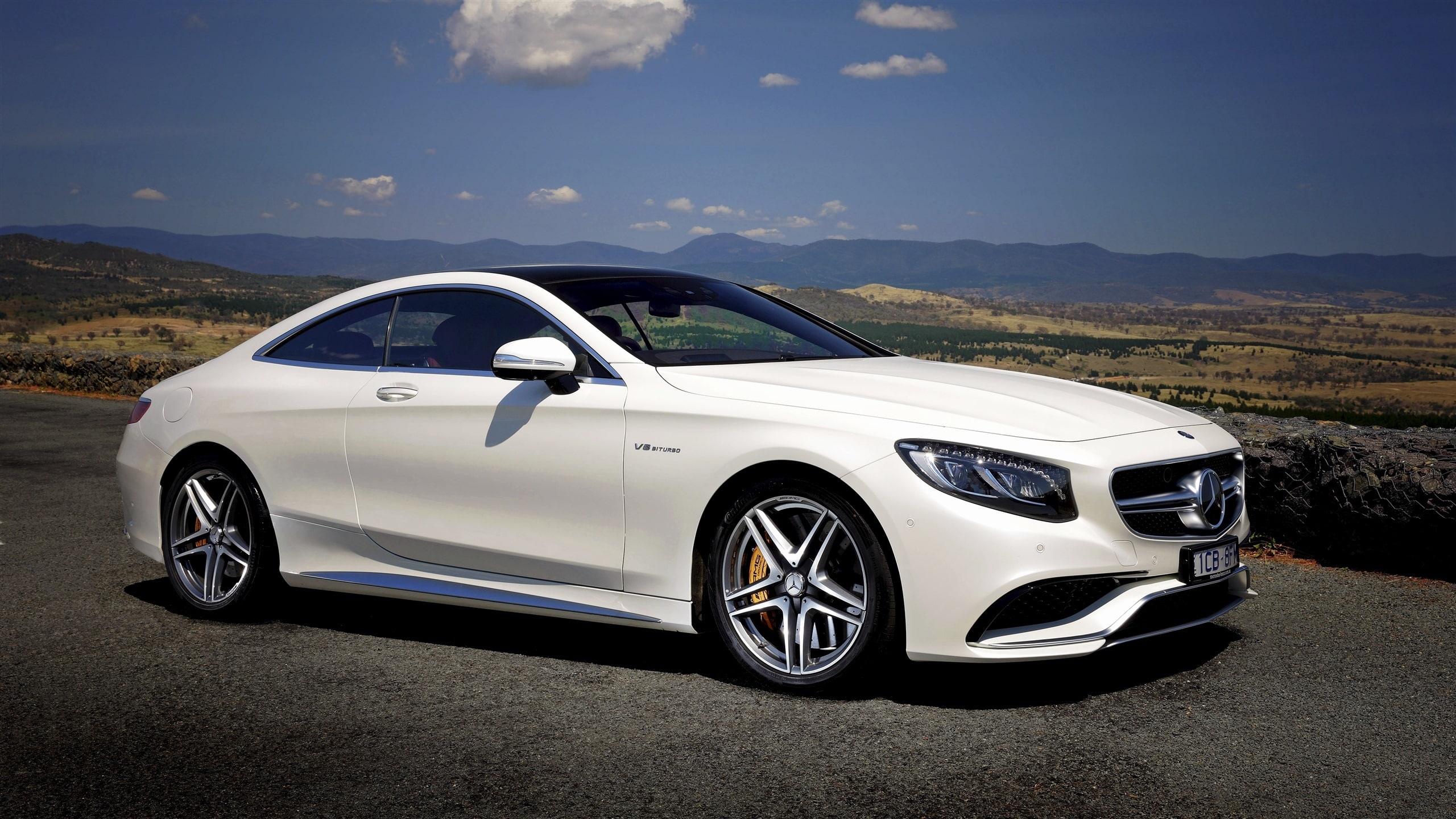 2K, amg, coupe, Mercedes, Benz, Car, 2015, luxury, White, s, HD Wallpaper